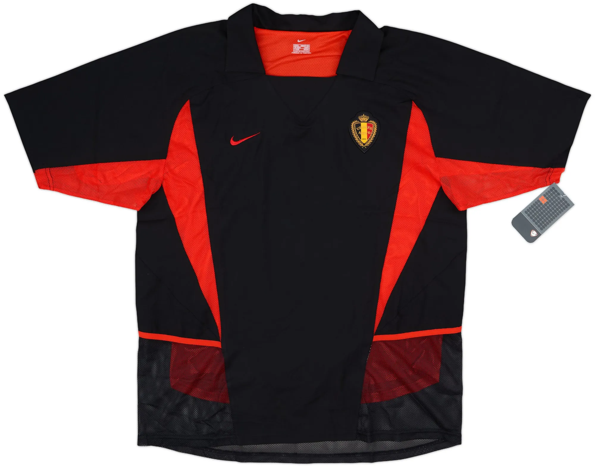 Nike Belgium Mens SS Player Issue Away Shirt 2002