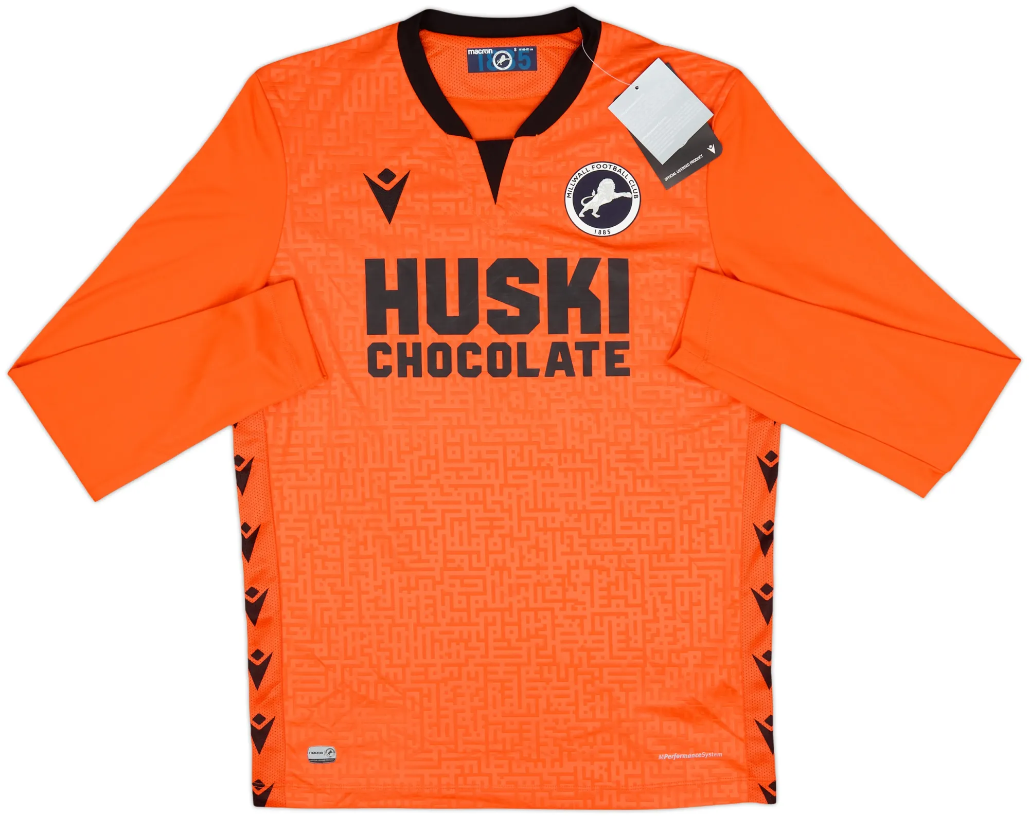 Macron Millwall Mens LS Goalkeeper Home Shirt 2021/22