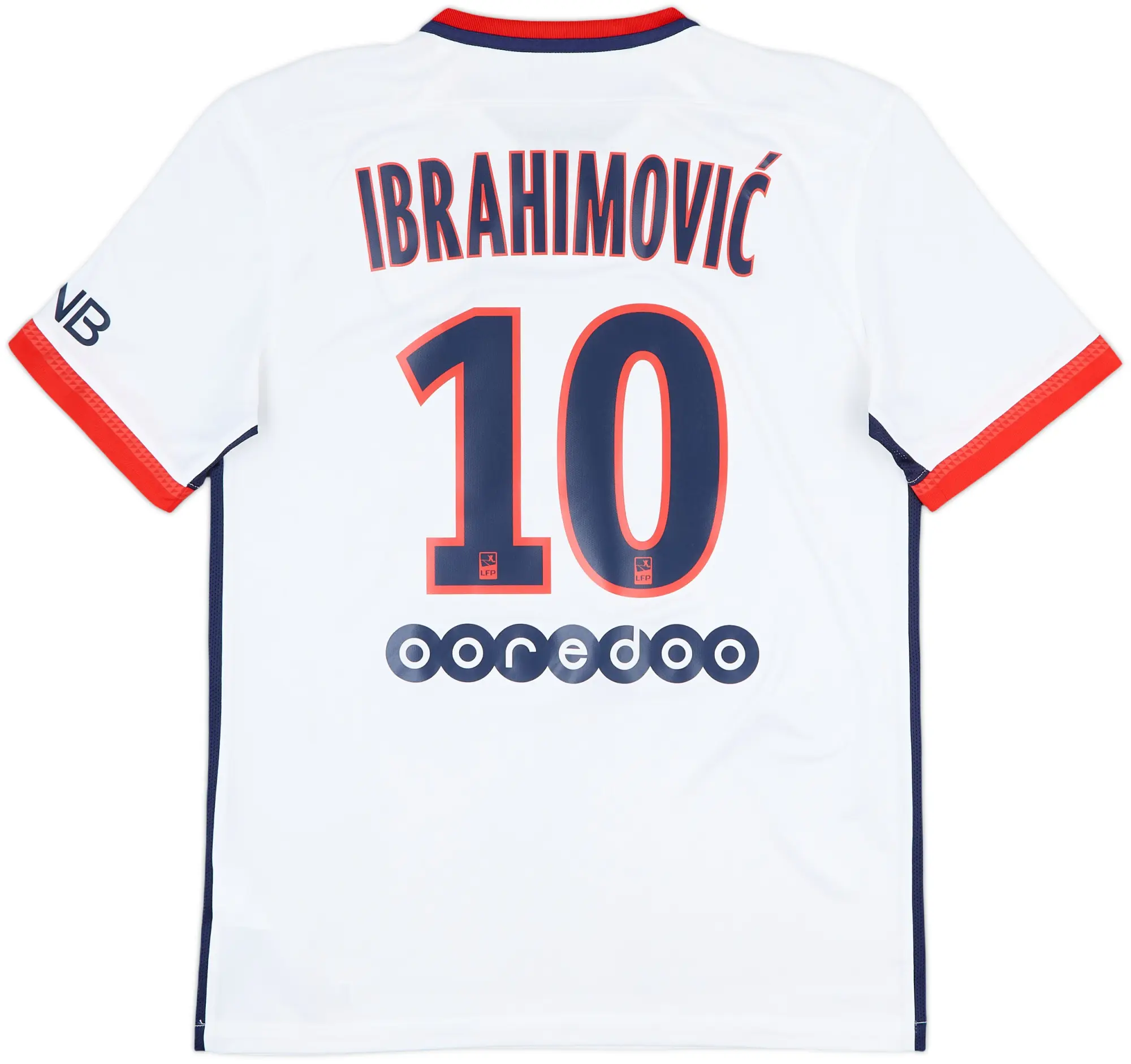2015-16 Paris Saint-Germain Away Shirt Ibrahimovic #10 - 9/10 - (M)