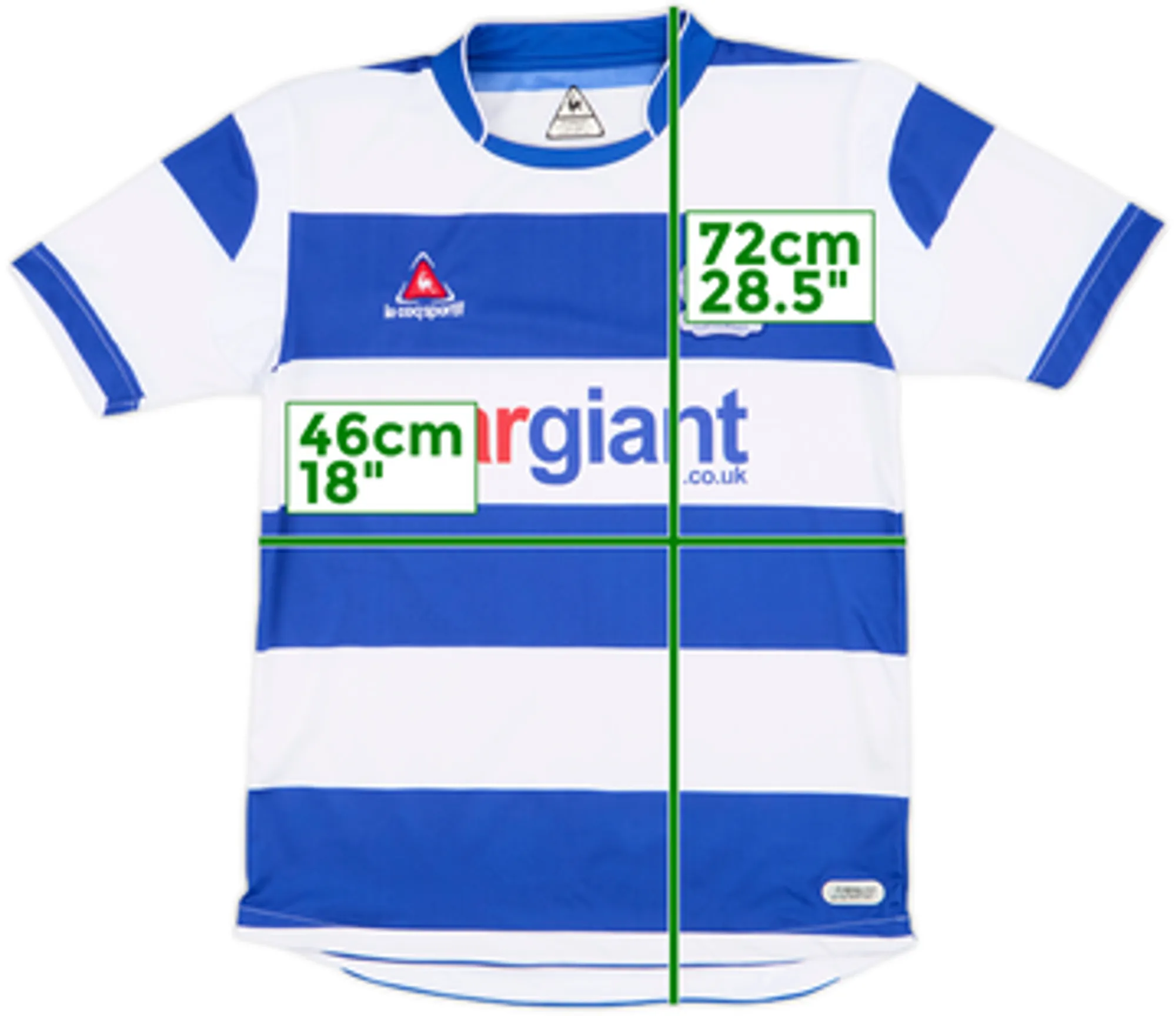 LeCoqSportif Queens Park Rangers Mens SS Home Shirt 2007/08