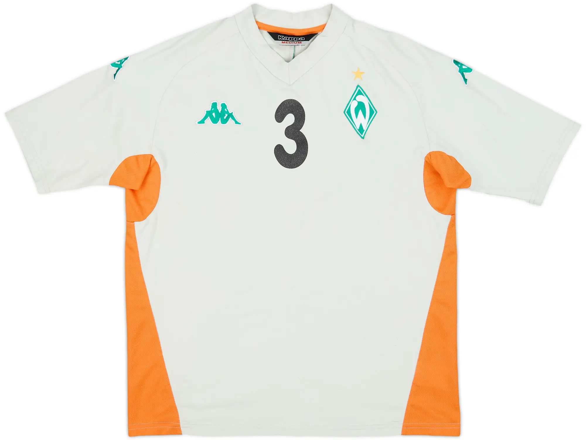 Kappa Werder Bremen Mens SS Player Issue Home Shirt 2006/07