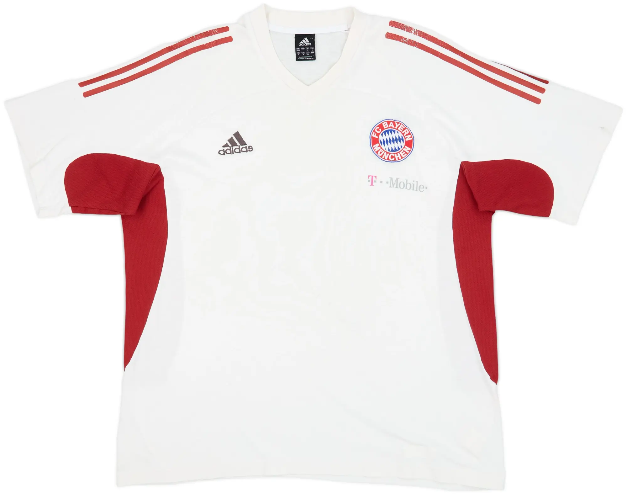 adidas Bayern Munich Mens SS Home Shirt 2002/03