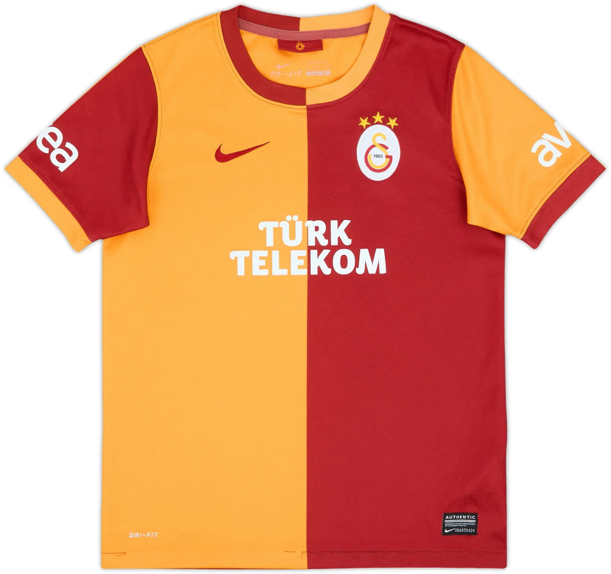 Nike Galatasaray Boys SS Home Shirt 2013/14