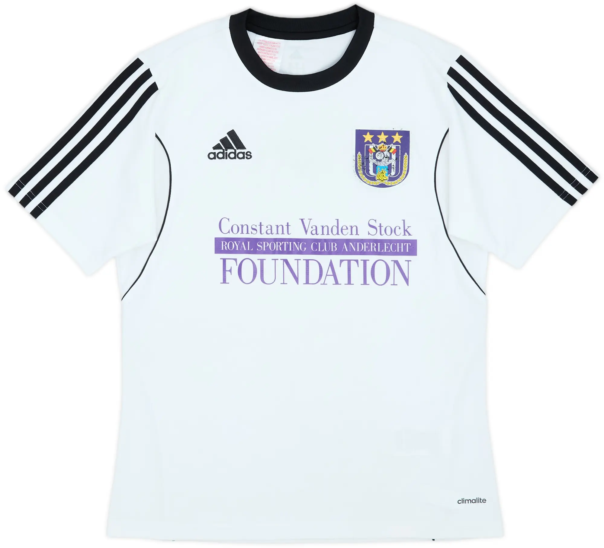 adidas Anderlecht Boys SS Home Shirt 2016/17