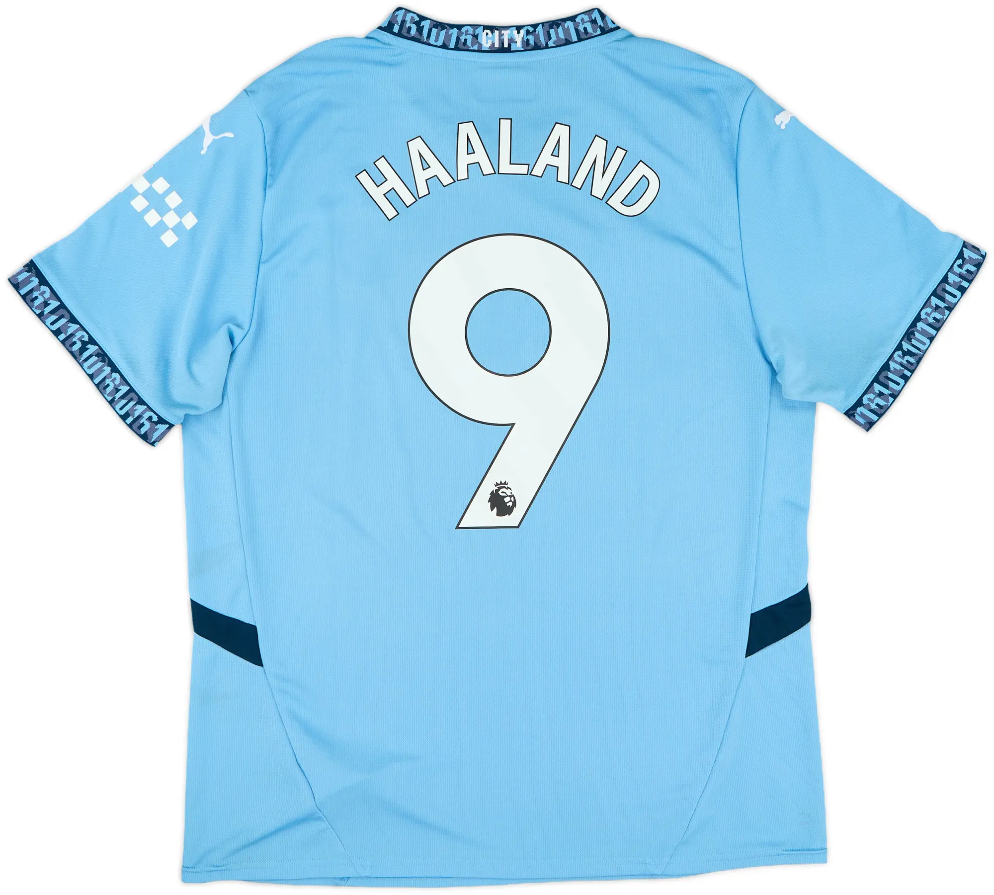 2024-25 Manchester City Home Shirt Haaland #9 - 8/10 - (XL)