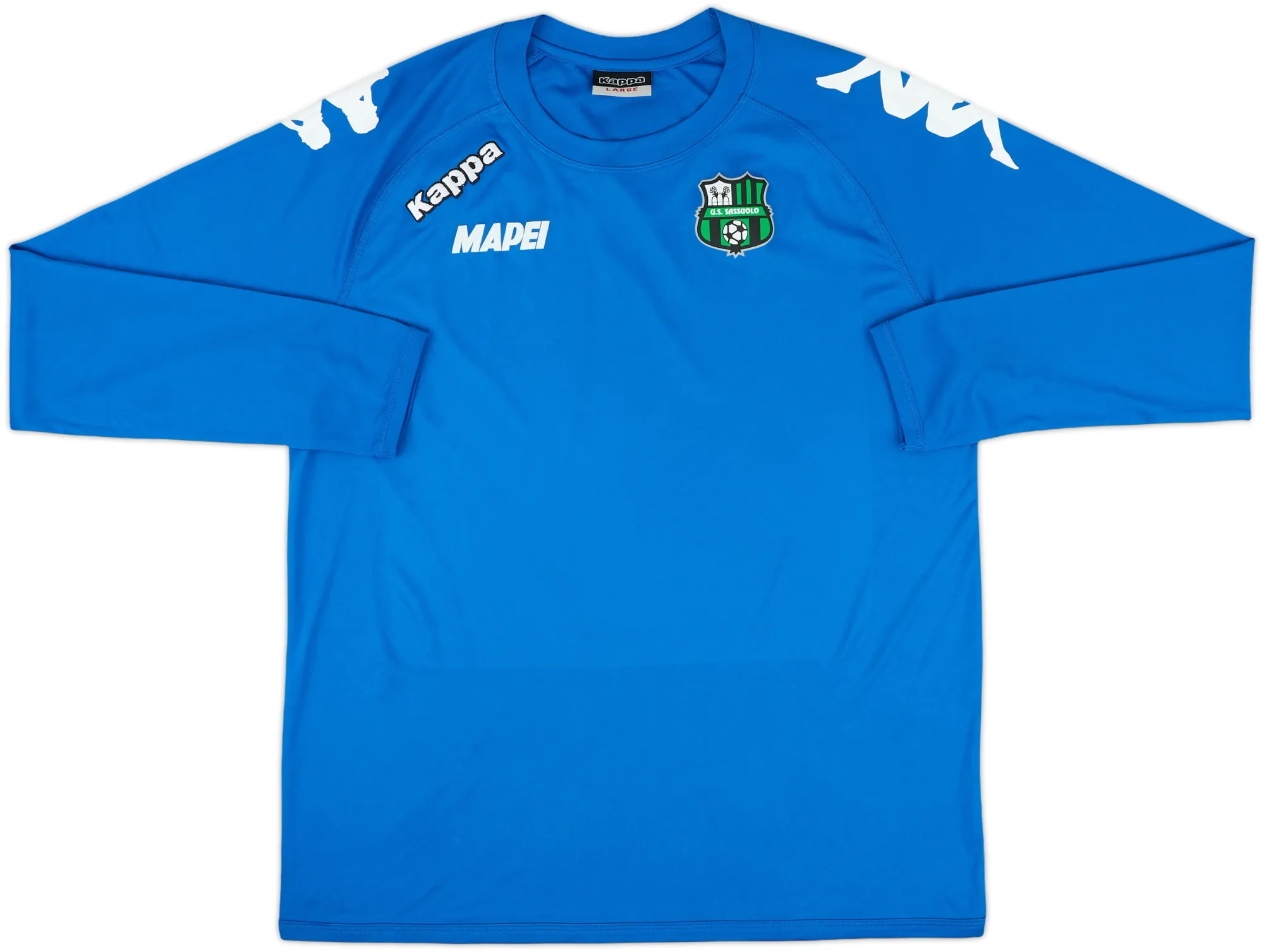 Kappa Sassuolo Mens LS Home Shirt 2015/16