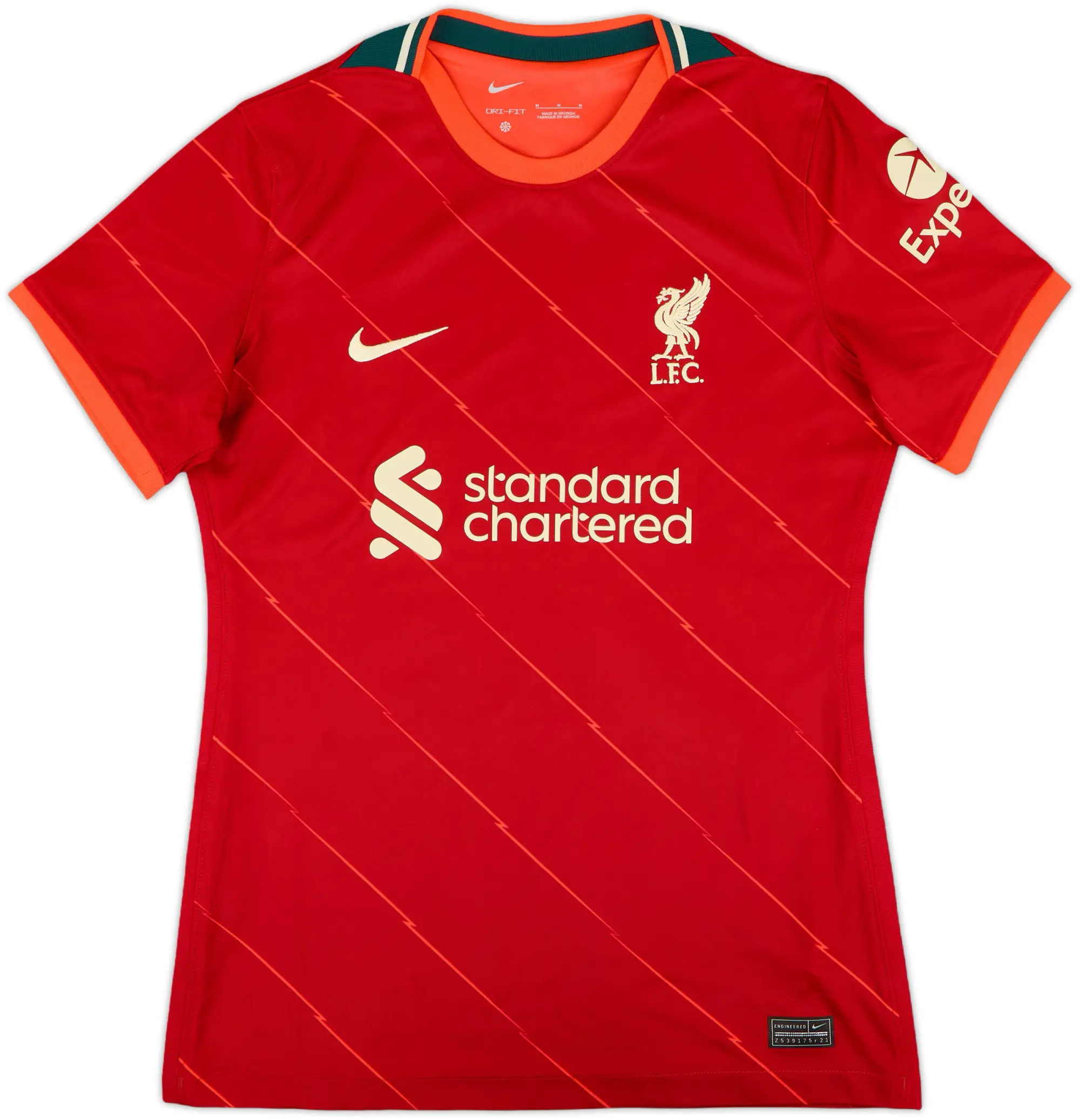 Nike Liverpool Womens SS Home Shirt 2021/22