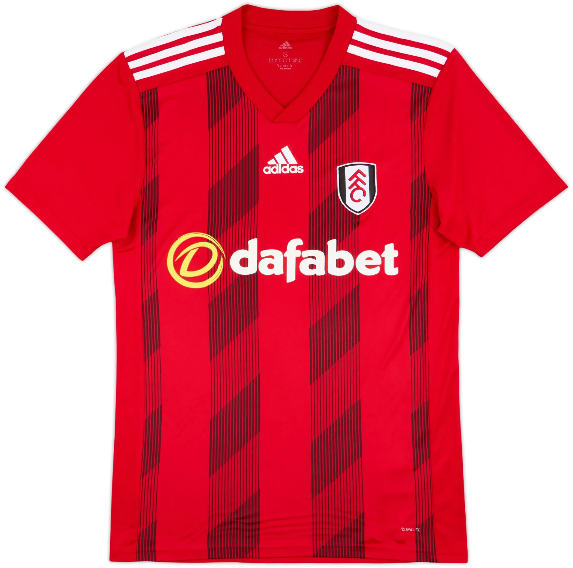 adidas Fulham Mens SS Away Shirt 2019/20