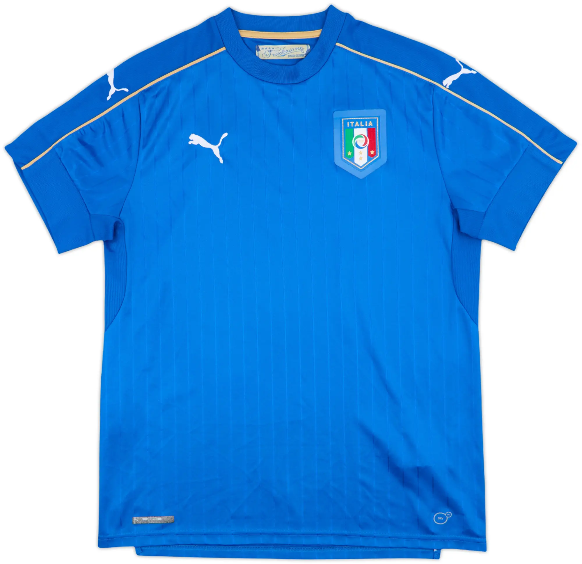 2016-17 Italy Home Shirt - 9/10 - (L)