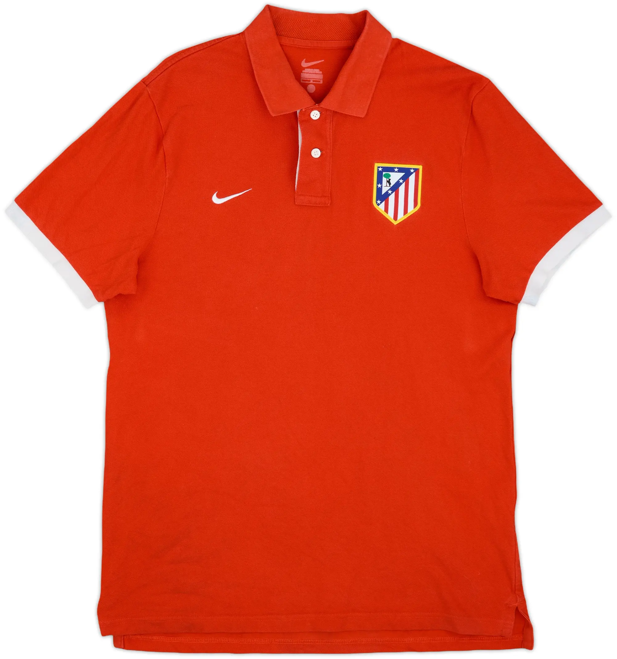 2012-13 Atletico Madrid Nike Polo Shirt - 8/10 - (L)
