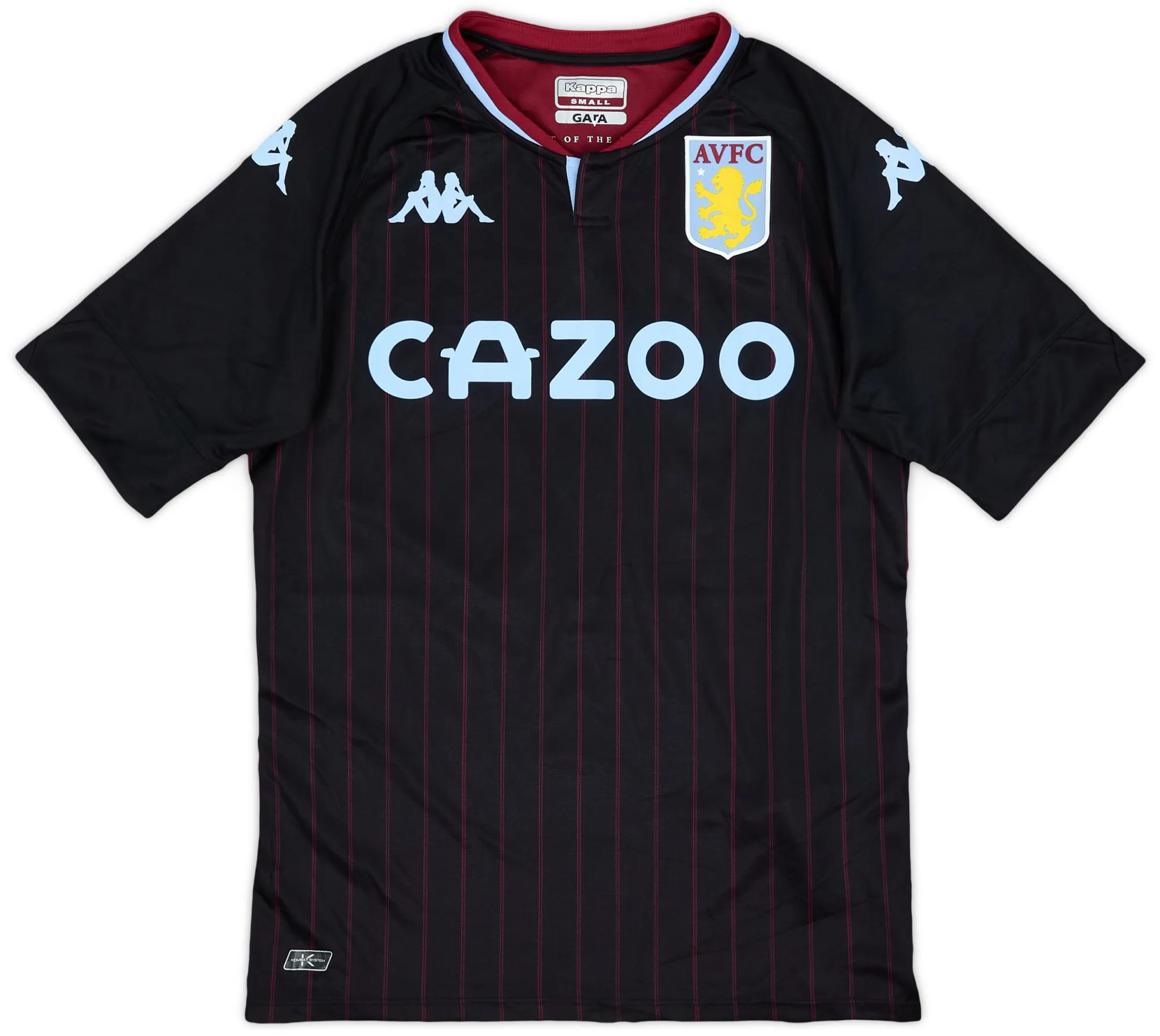 Kappa Aston Villa Mens SS Away Shirt 2020/21