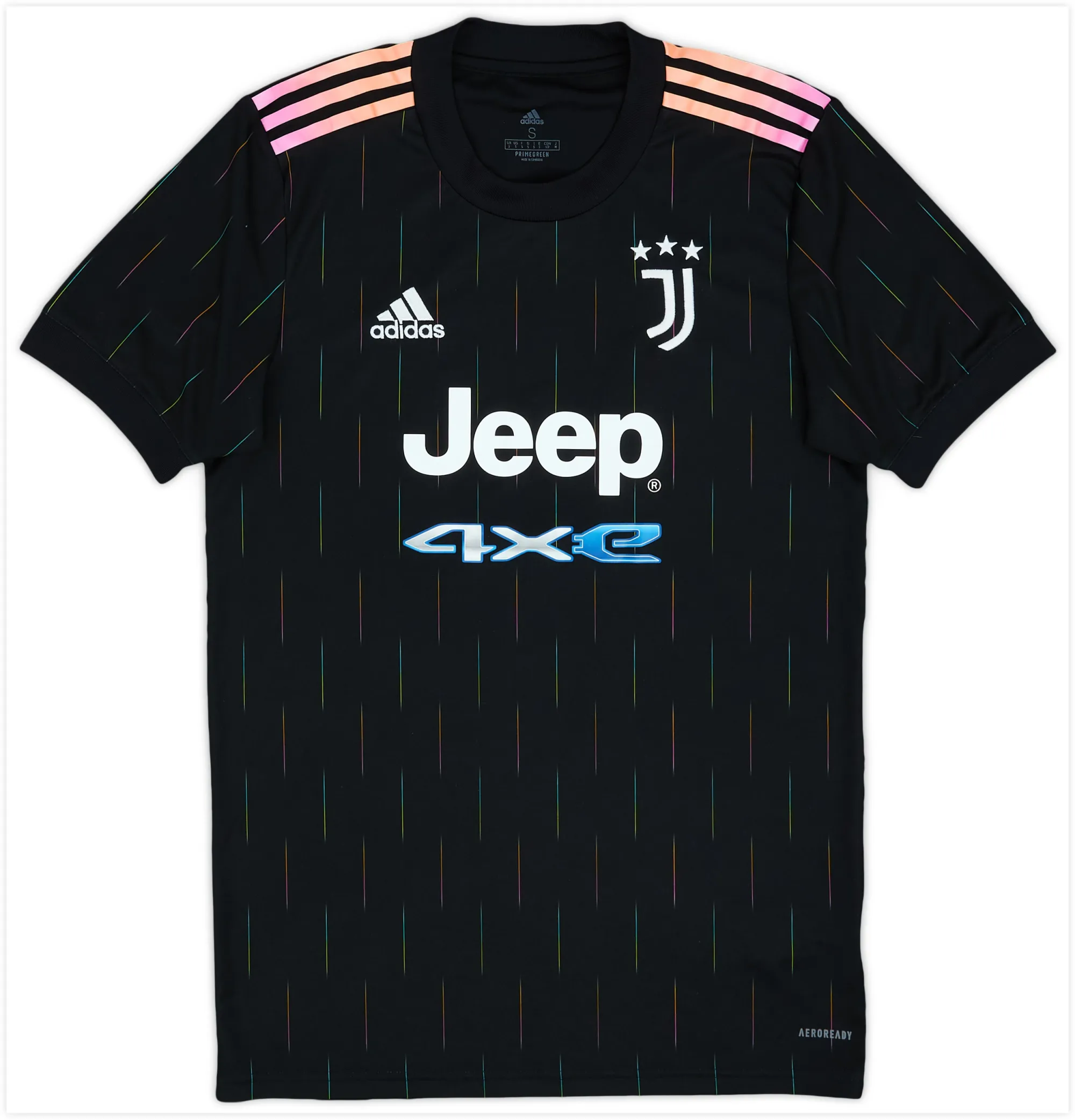 adidas Juventus Mens SS Away Shirt 2021/22
