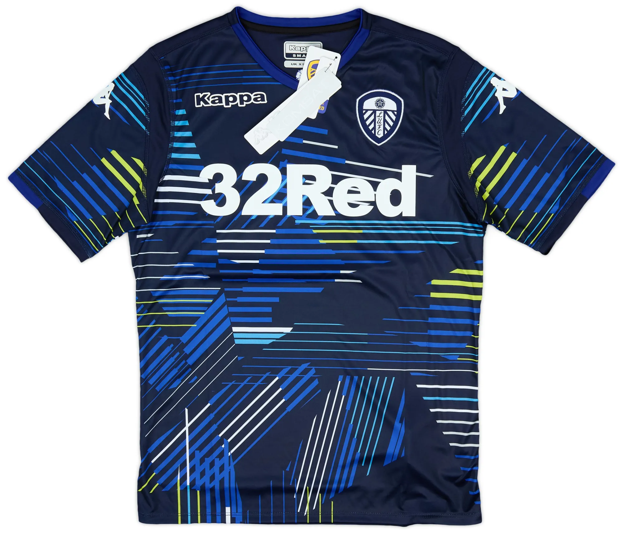 Kappa Leeds United Mens SS Away Shirt 2018/19