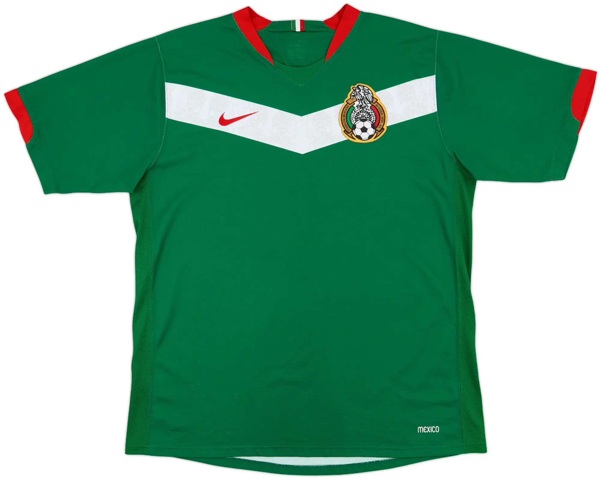 Nike Mexico Mens SS Home Shirt 2006