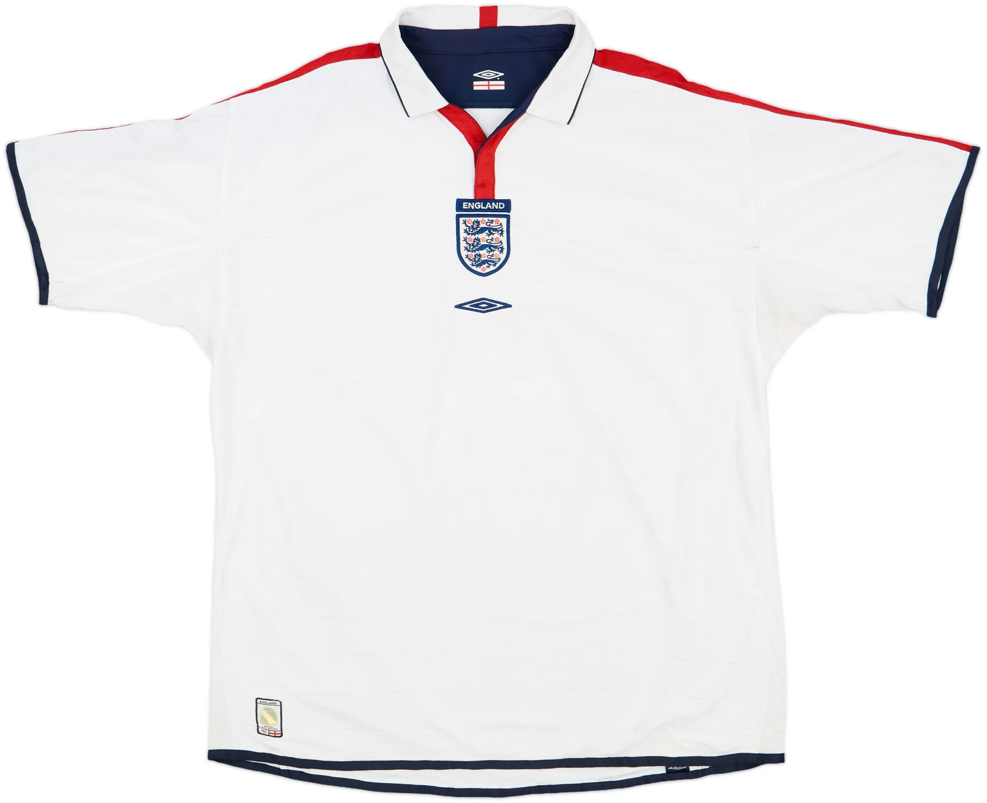 Umbro England Mens SS Home Shirt 2003
