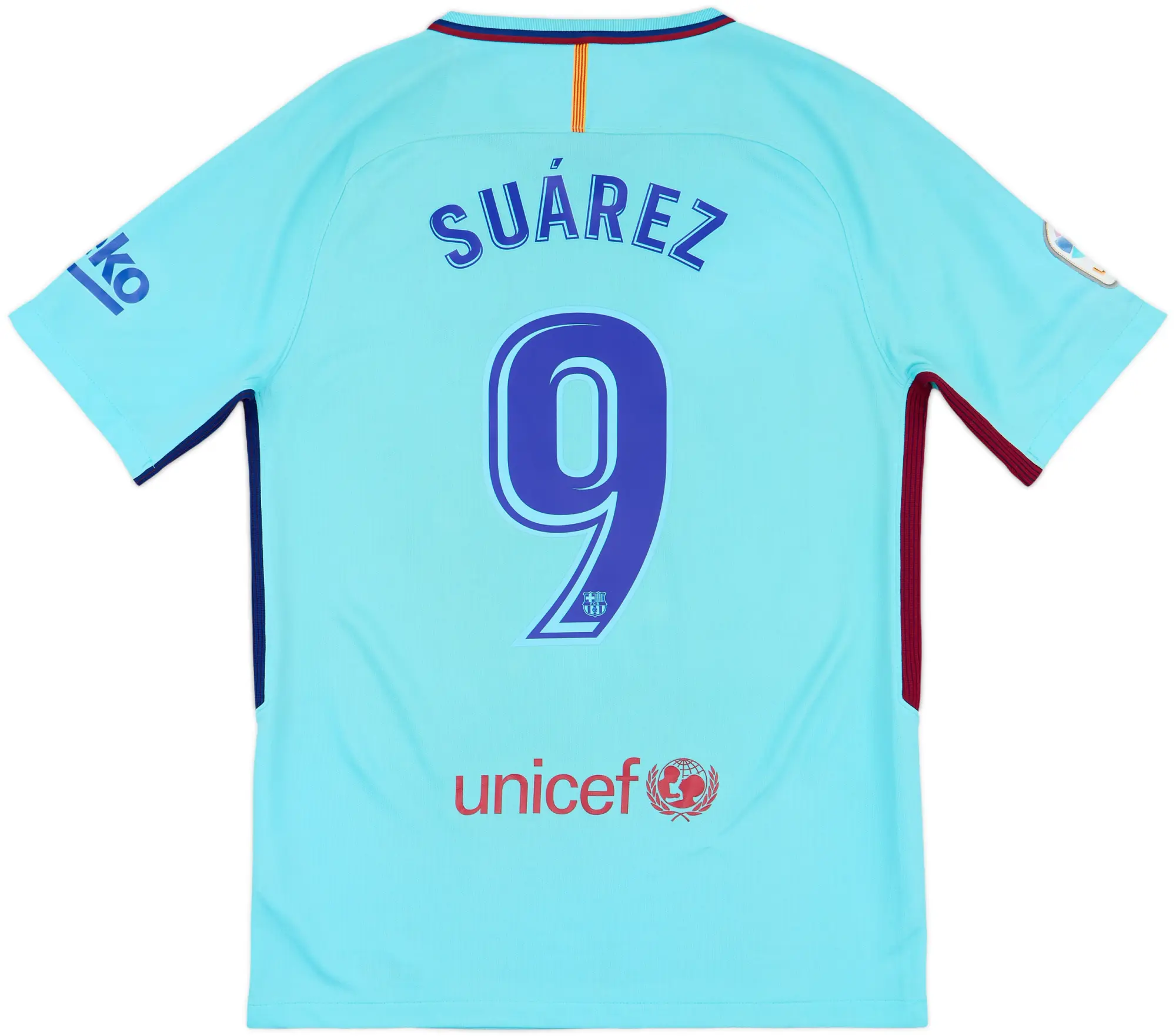 Nike Barcelona Mens SS Away Shirt 2017/18