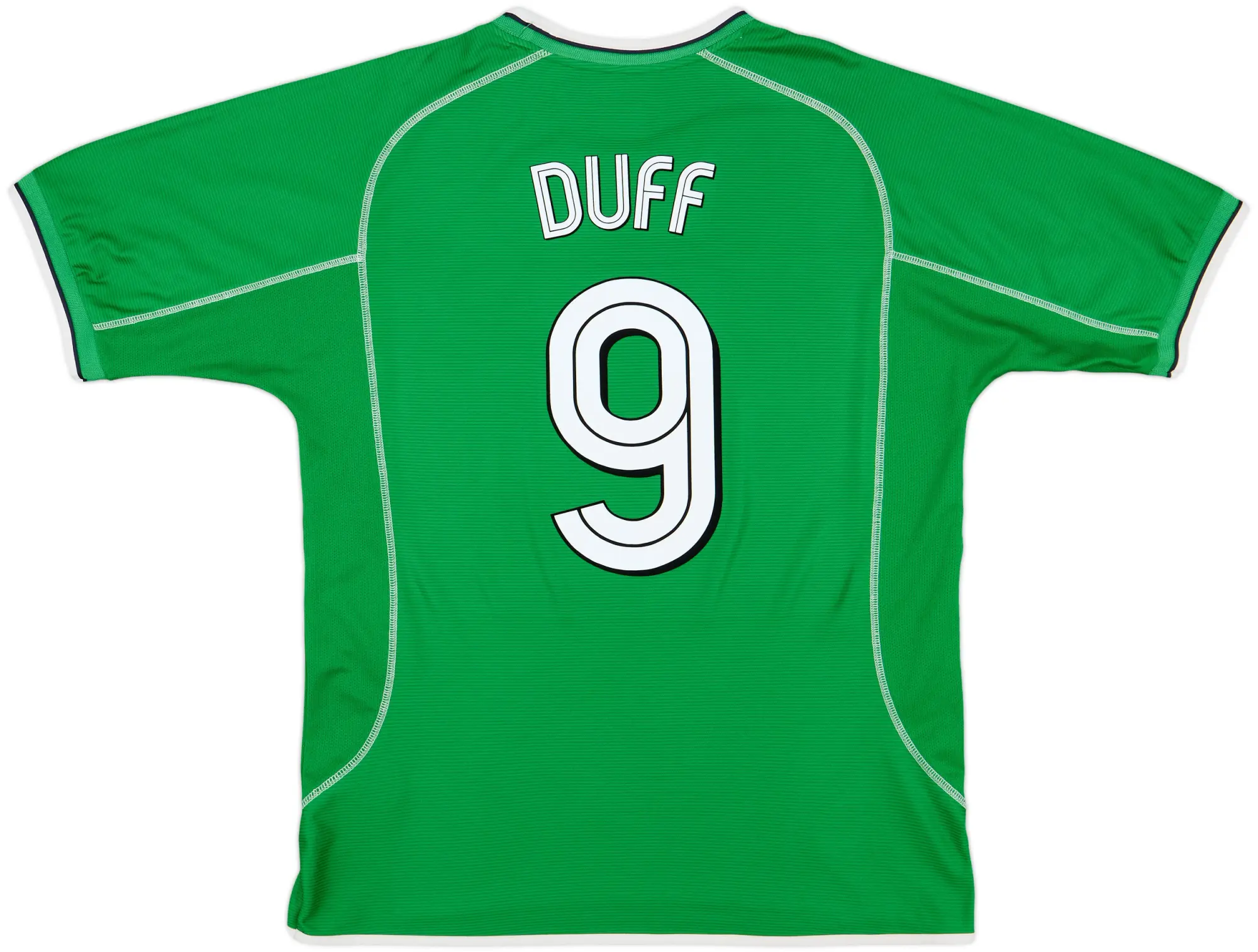 2001-03 Ireland Home Shirt Duff #9 - 9/10 - (L)