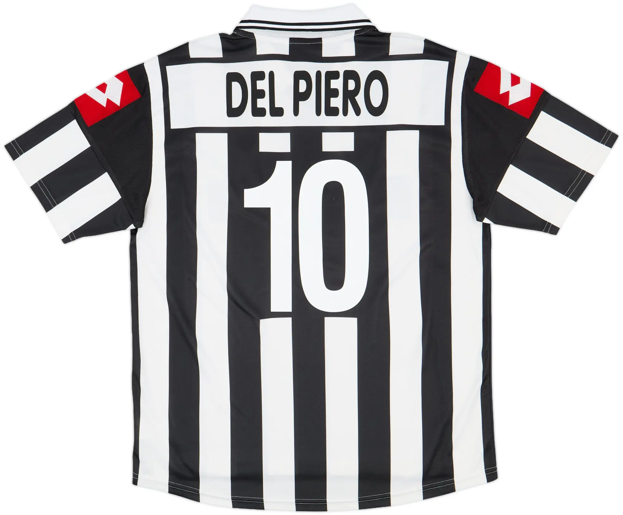 2001-02 Juventus Home Shirt Del Piero #10 - 8/10 - (L)