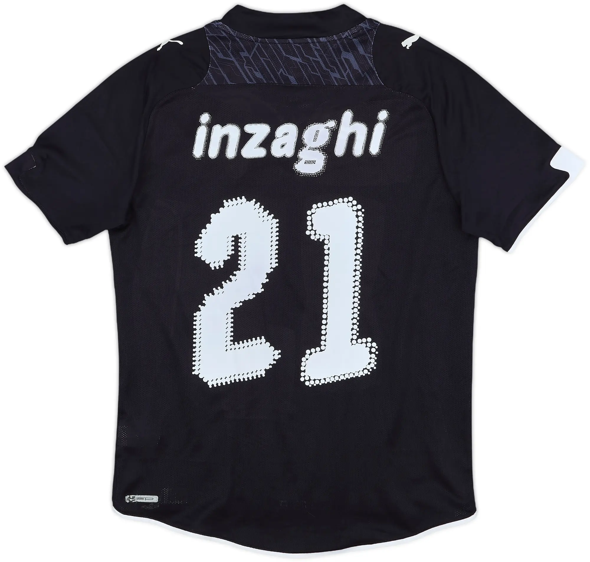 2009-10 Lazio Away Shirt Inzaghi #21 - 8/10 - (L.Boys)