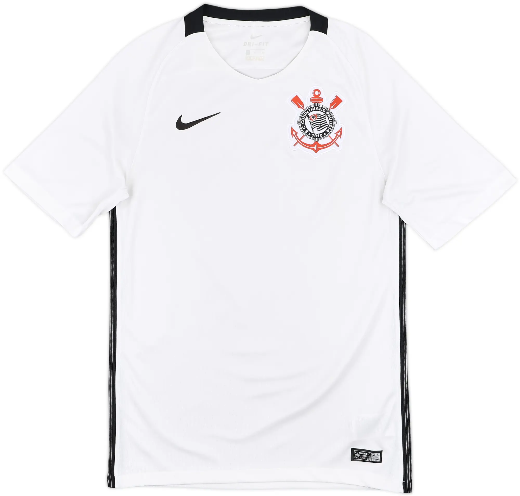 2016 Corinthians Home Shirt - 8/10 - (S)