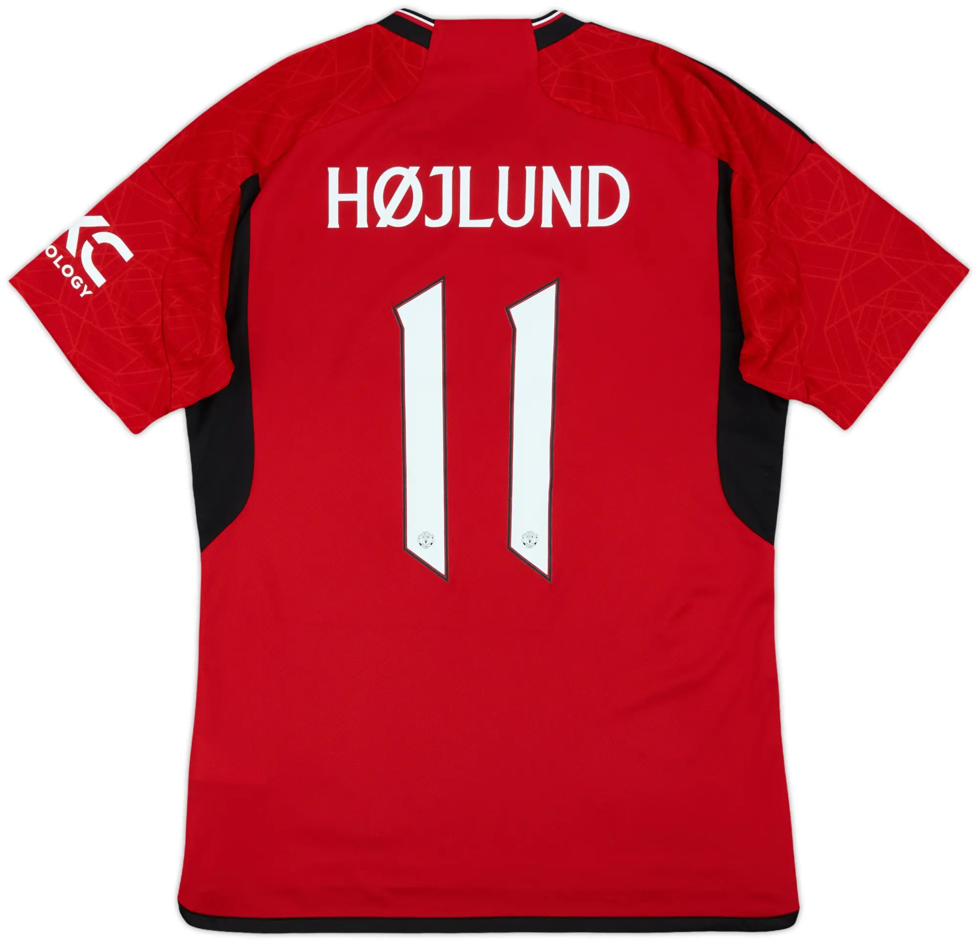 2023-24 Manchester United Home Shirt Hojlund #11 - 10/10 - (M)