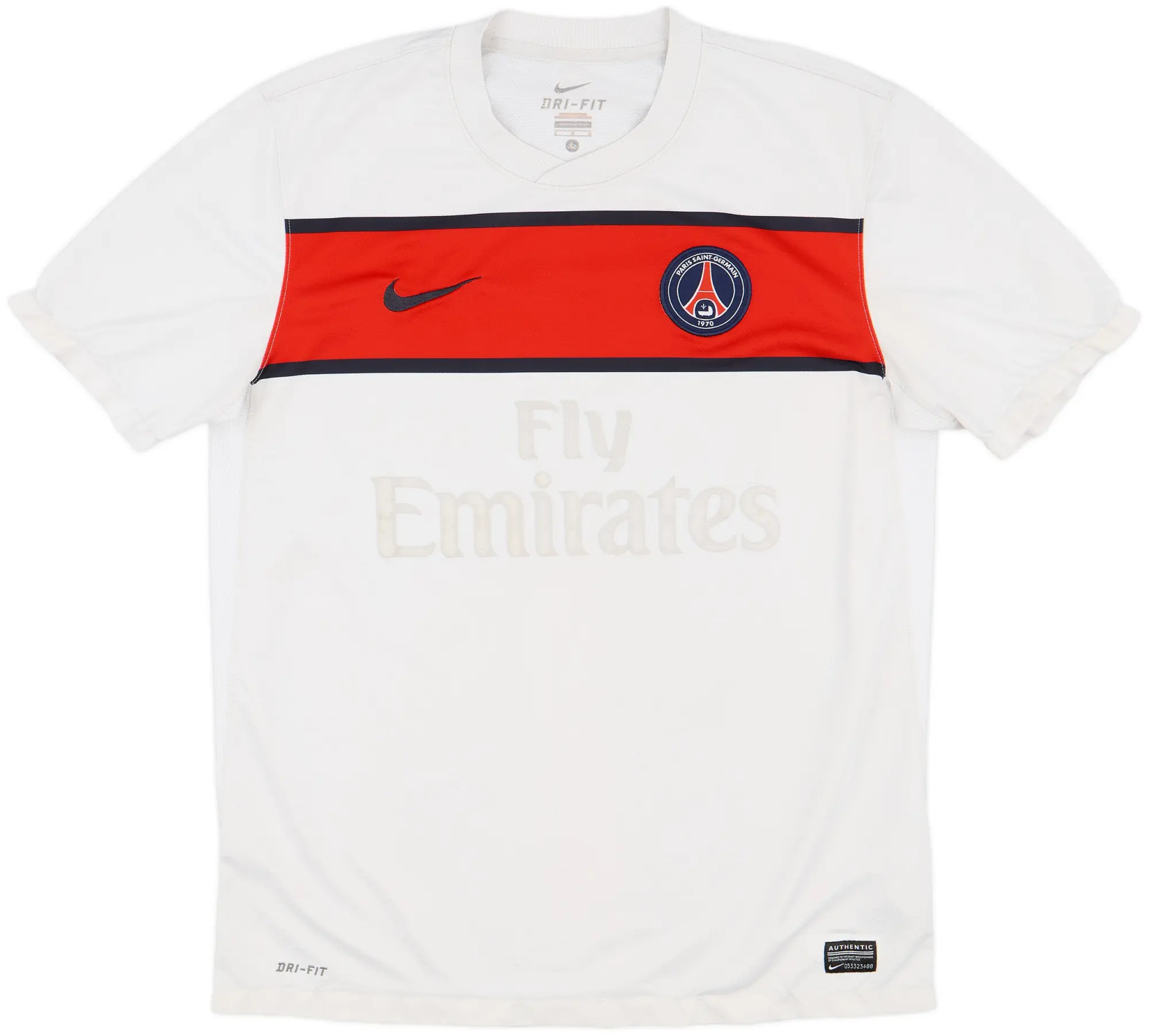 2011-12 Paris Saint-Germain Away Shirt - 4/10 - (L)