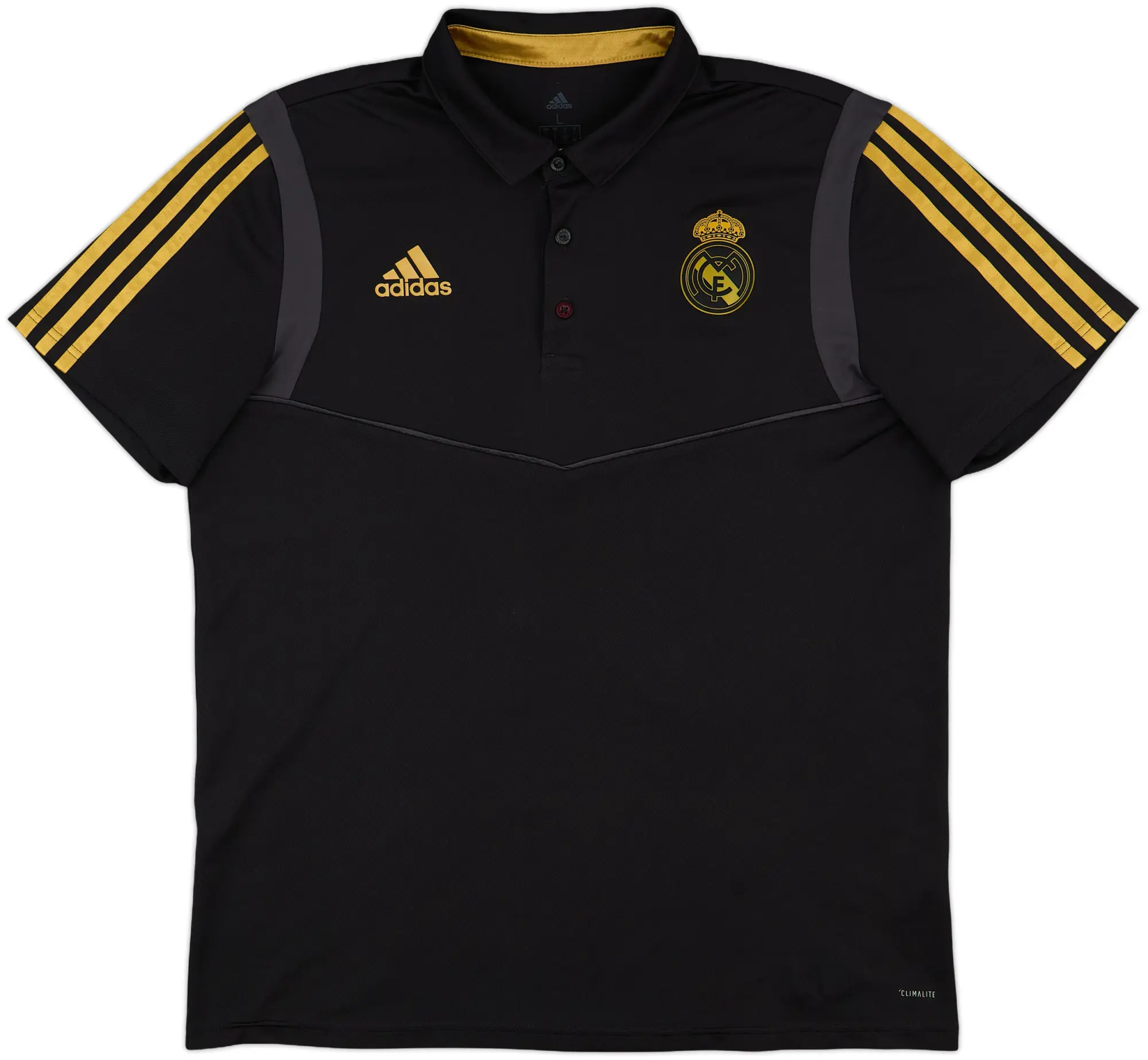 2019-20 Real Madrid adidas Polo Shirt - 8/10 - (L)