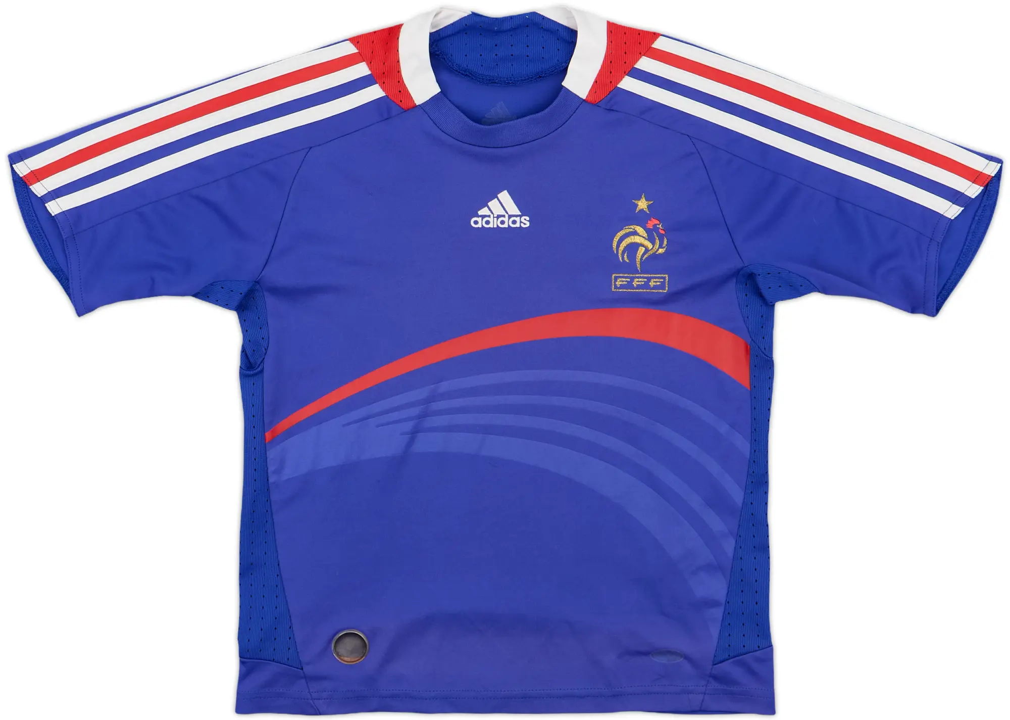 adidas France Mens SS Home Shirt 2007