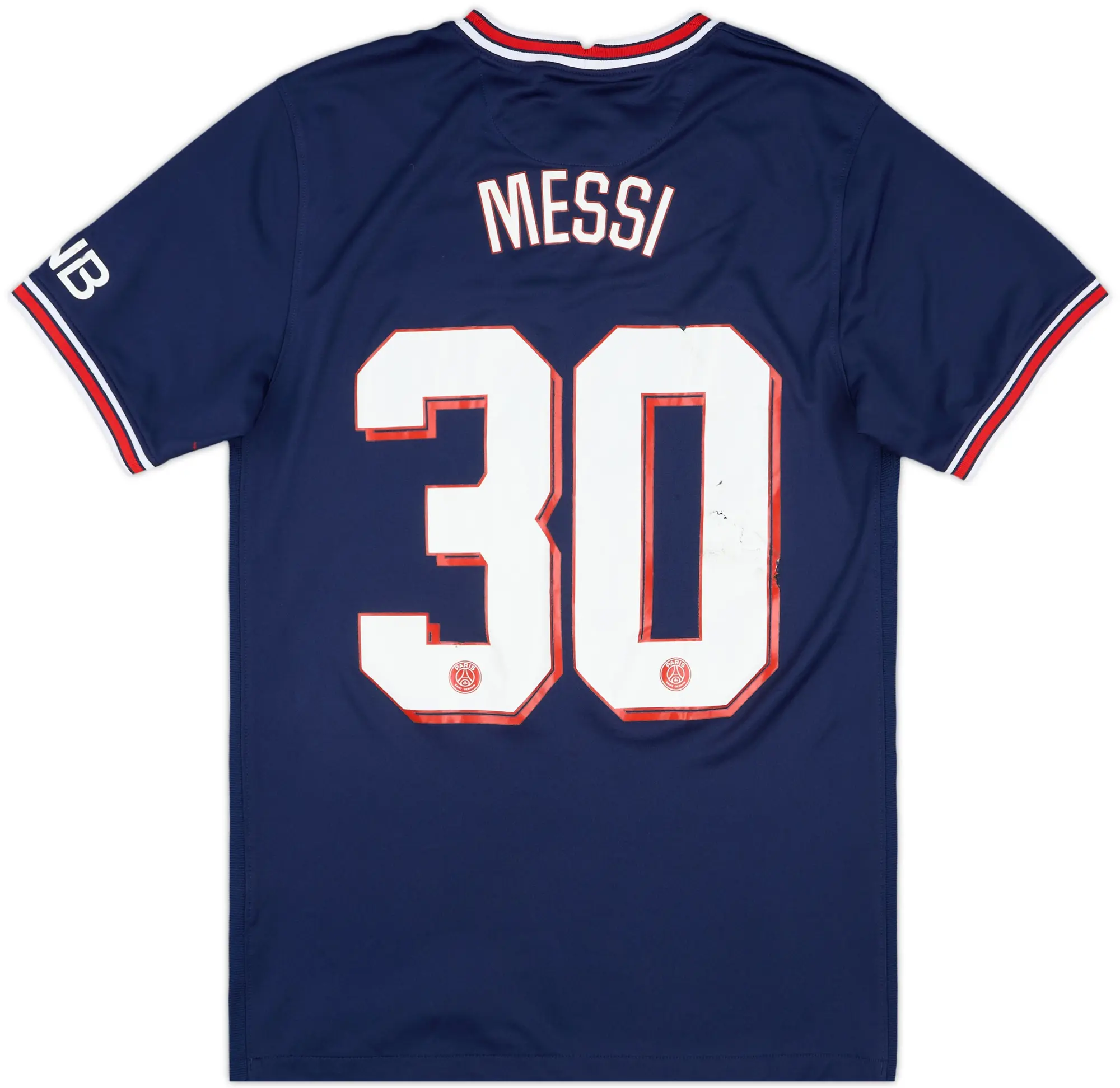 2021-22 Paris Saint-Germain Home Shirt Messi #30 - 5/10 - (S)