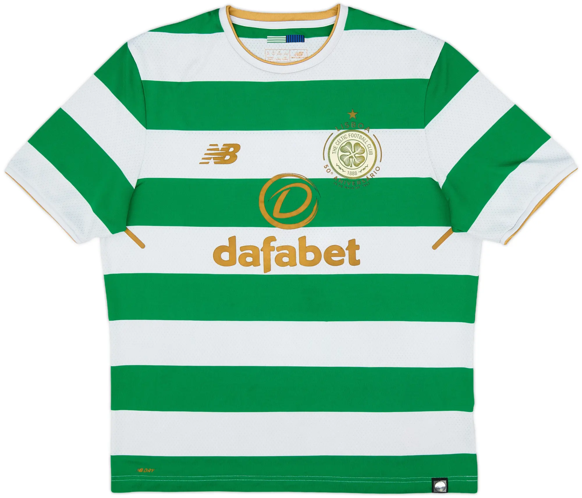NewBalance Celtic Mens SS Home Shirt 2017/18
