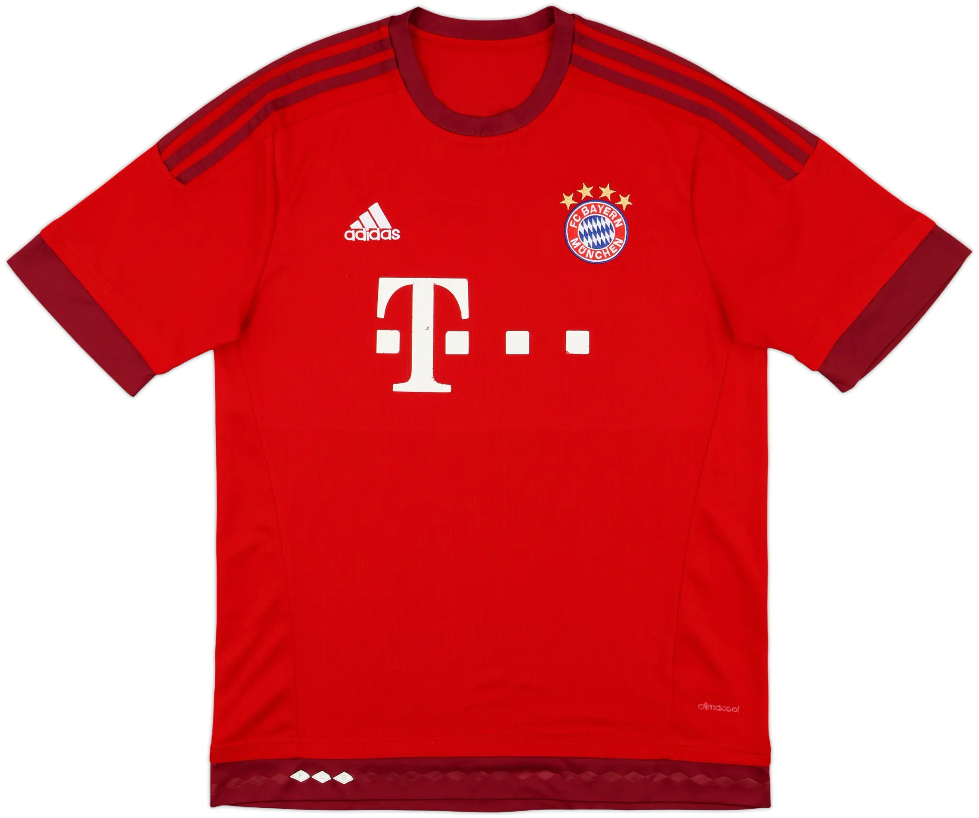 adidas Bayern Munich Mens SS Home Shirt 2015/16