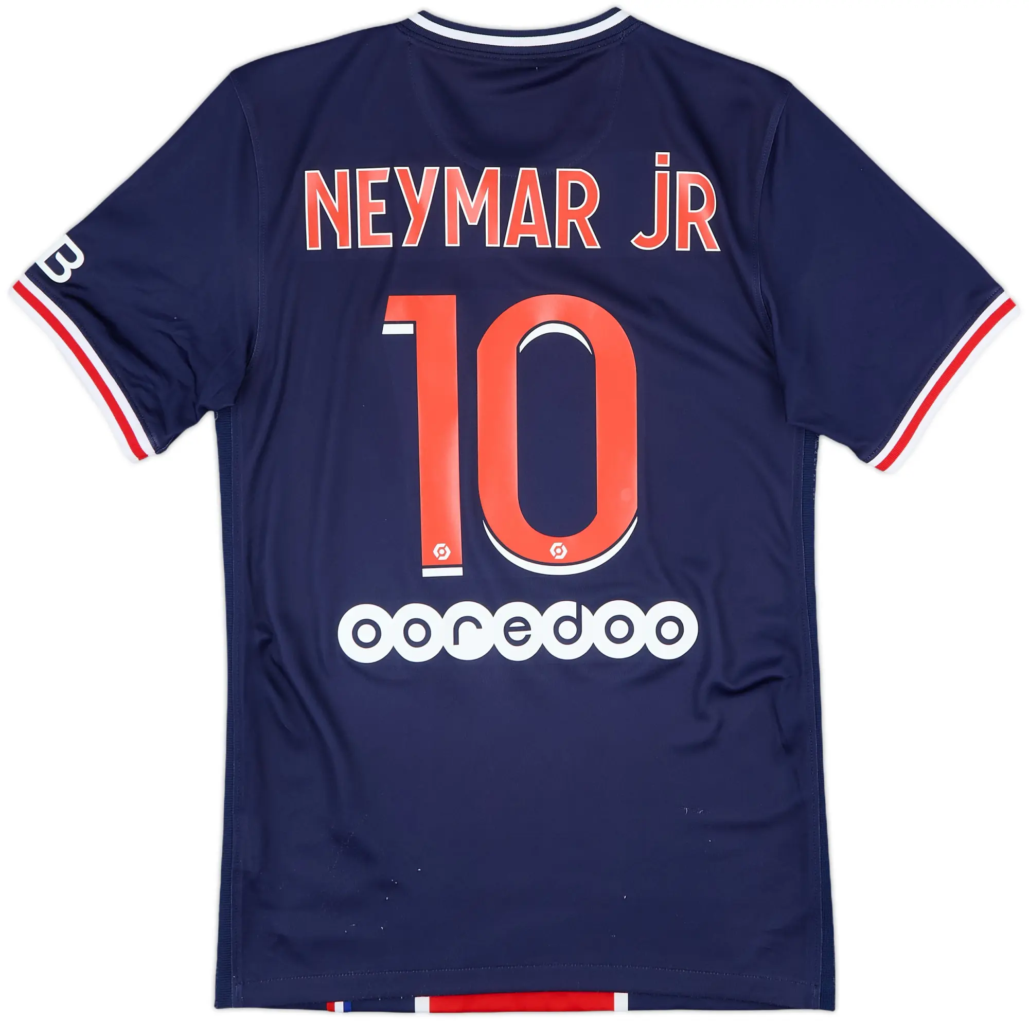 2020-21 Paris Saint-Germain Home Shirt NeymarJr #10 - 7/10 - (XS)