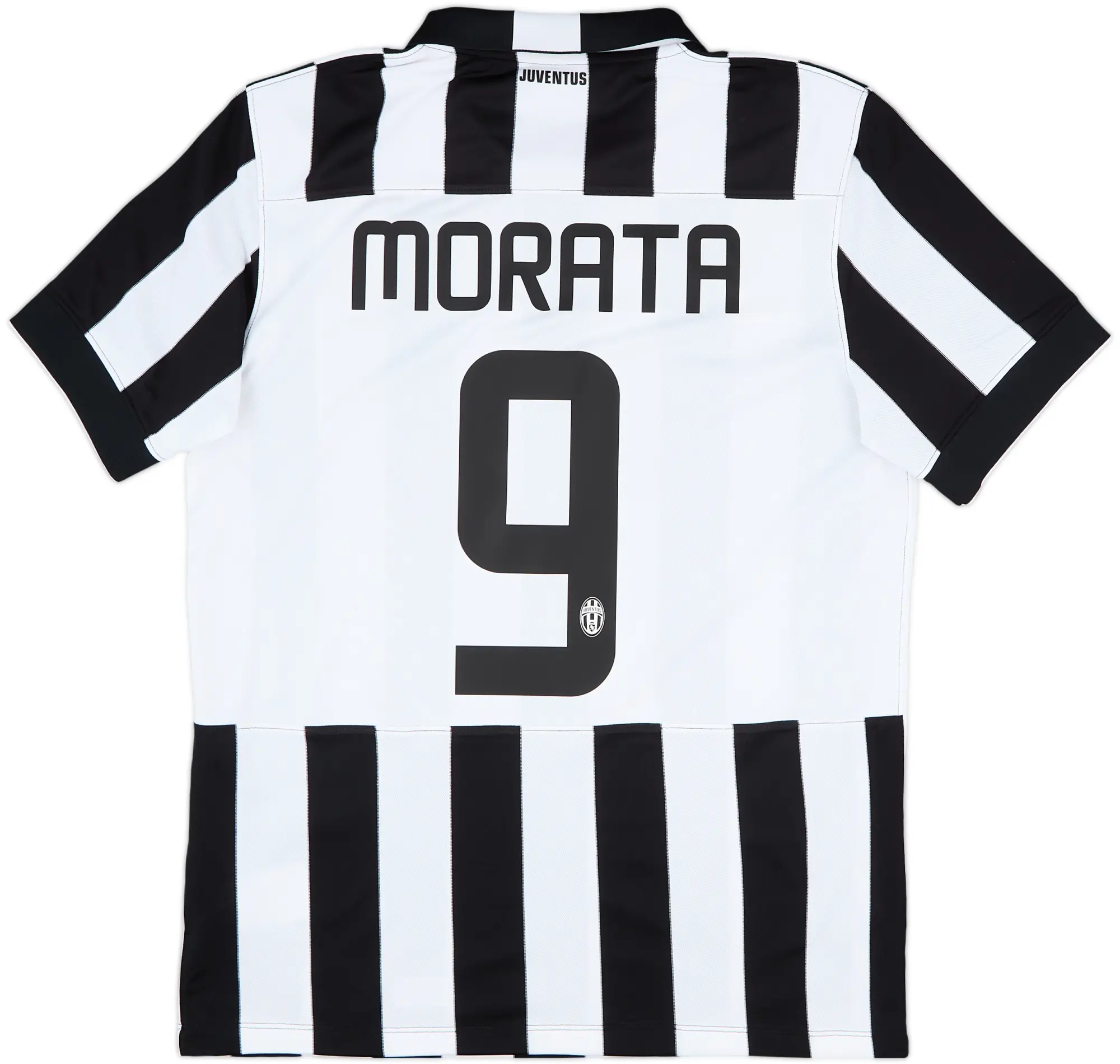 2014-15 Juventus Home Shirt Morata #9 - 9/10 - (L)