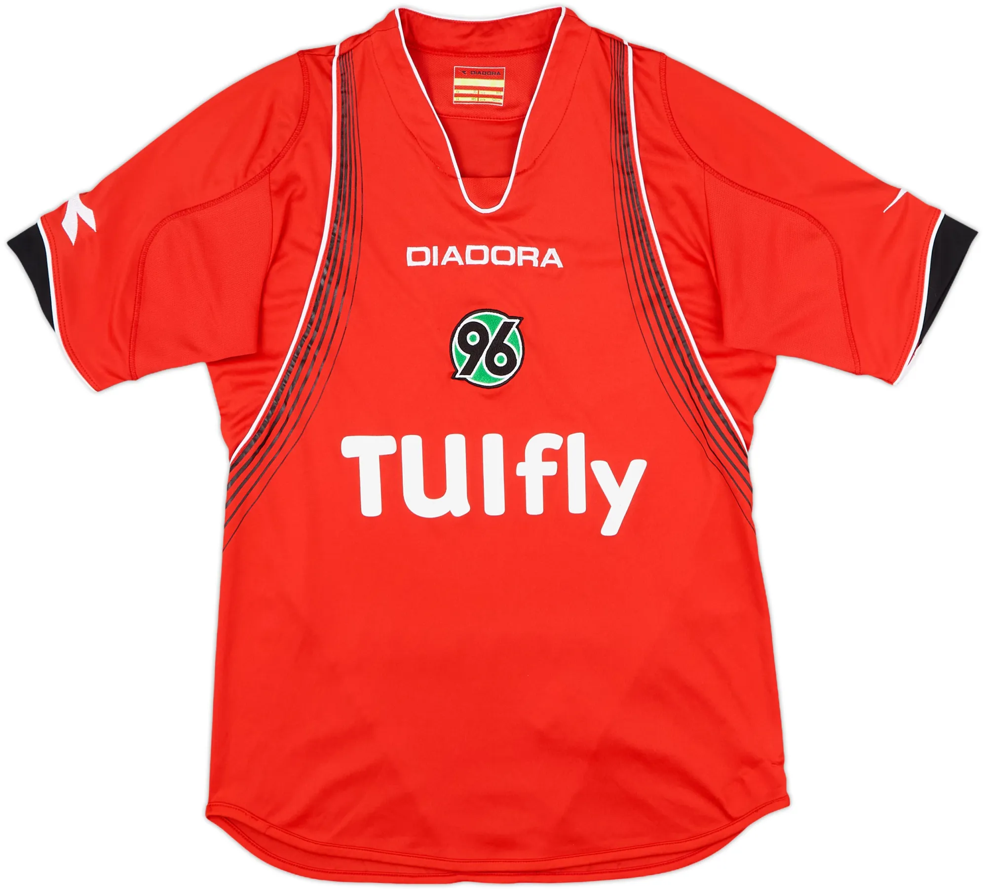 Diadora Hannover 96 Mens SS Home Shirt 2007/08