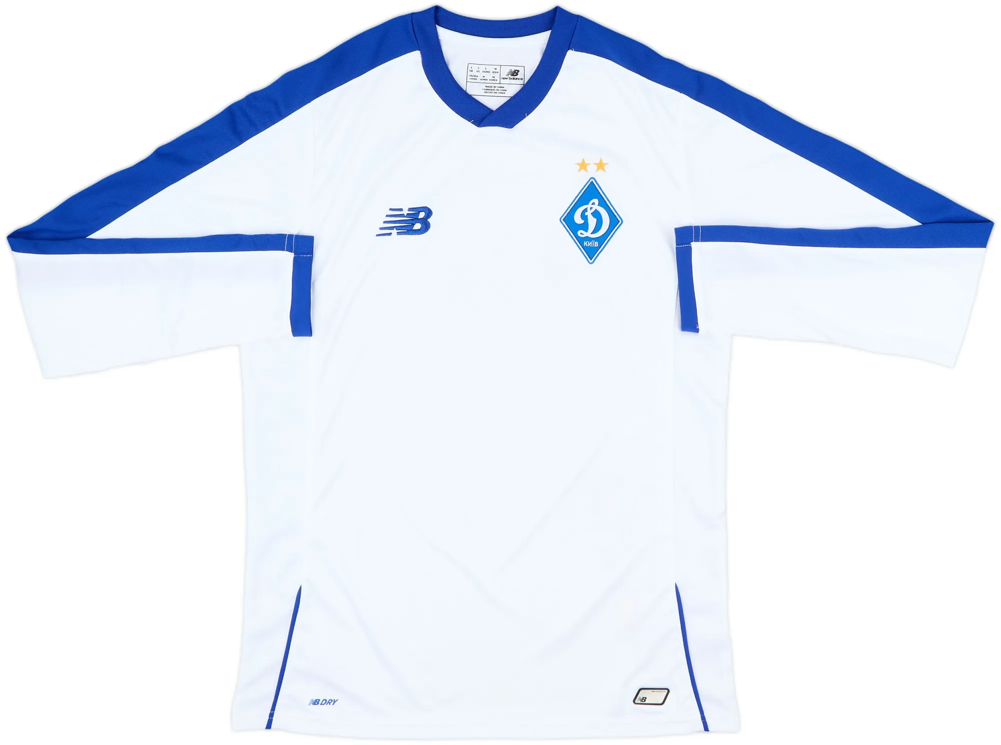 NewBalance Dynamo Kiev Mens LS Home Shirt 2018/19