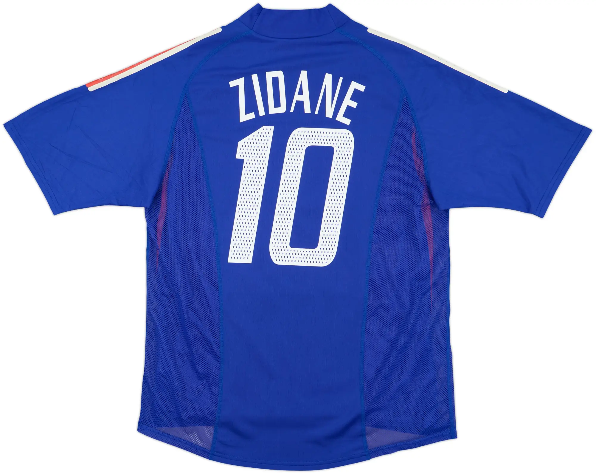 adidas France Mens SS Player Issue Home Shirt 2002