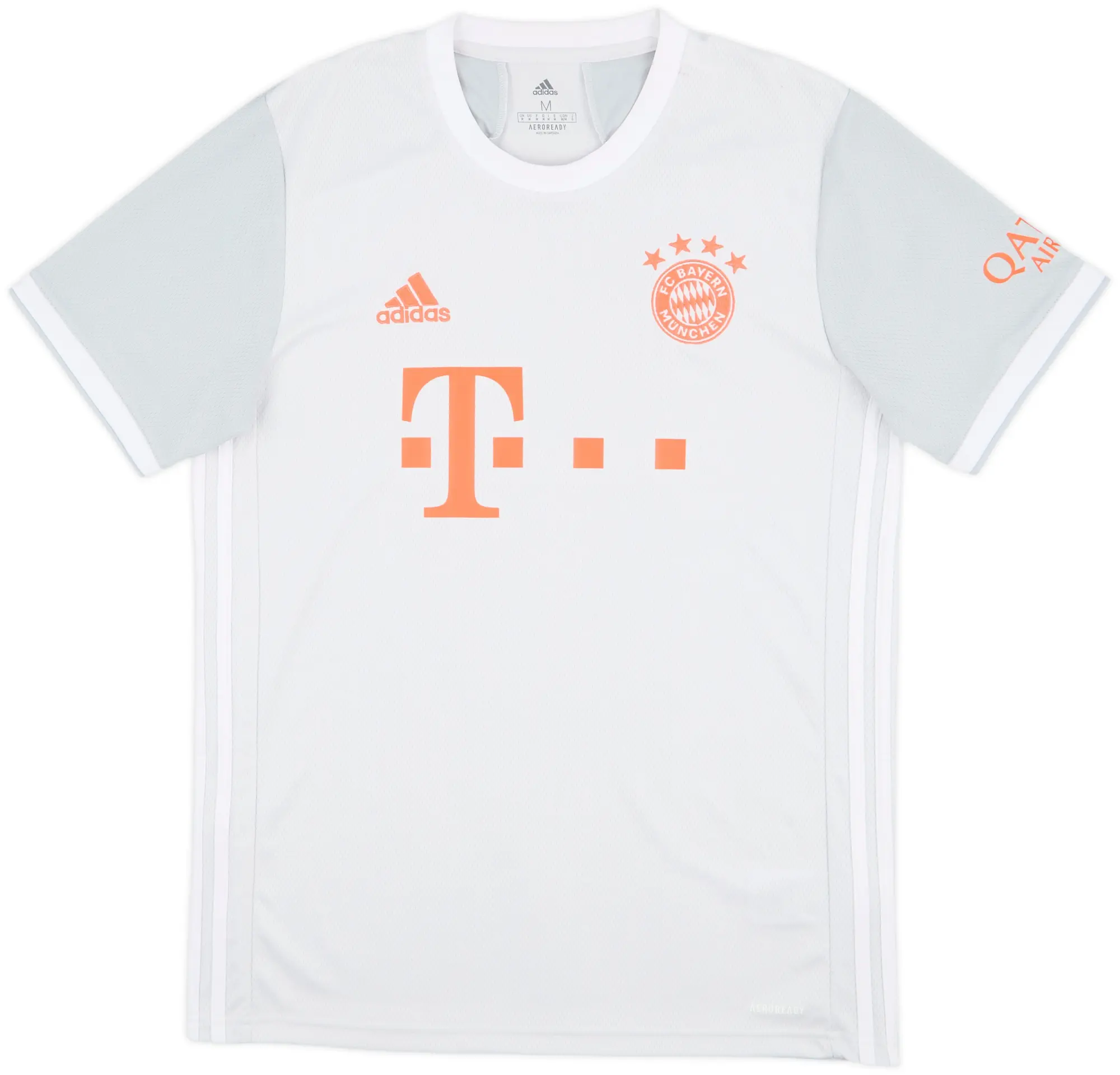 adidas Bayern Munich Mens SS Away Shirt 2020/21
