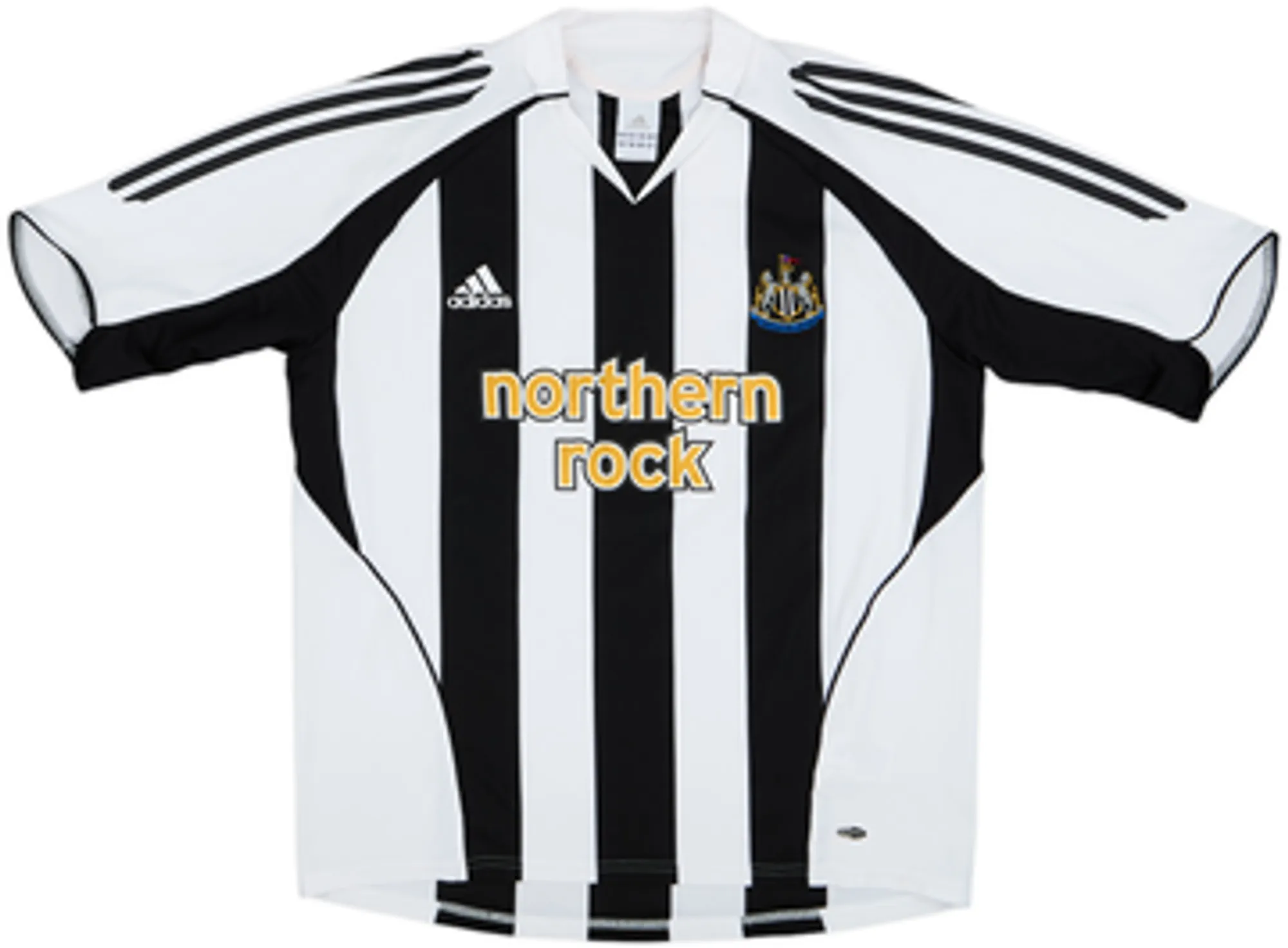 adidas Newcastle United Mens SS Home Shirt 2005/07
