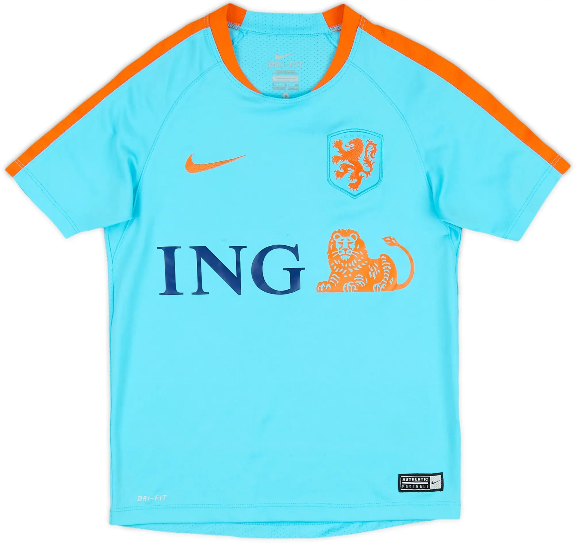 Nike Netherlands Boys SS Home Shirt 2016