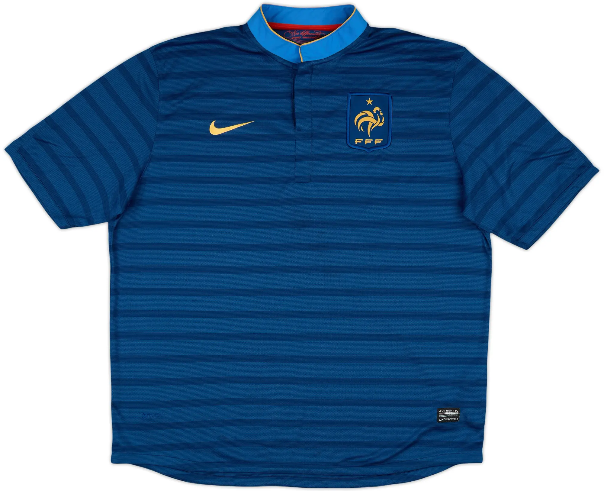 Nike France Mens SS Home Shirt 2012