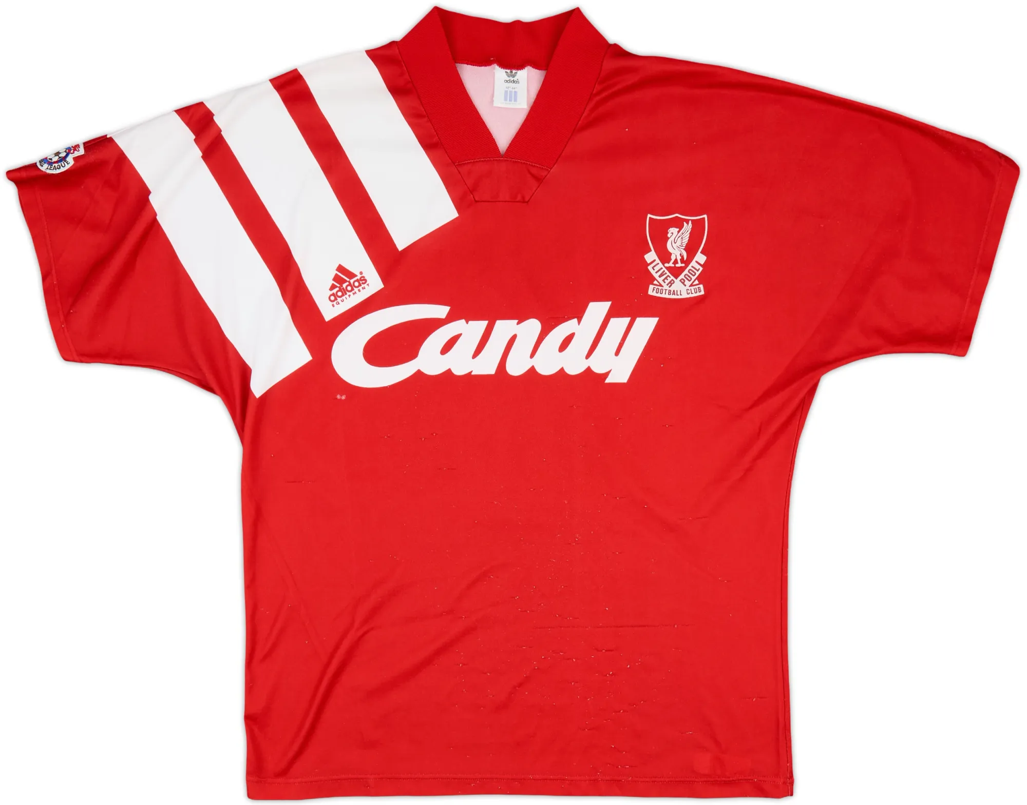 adidas Liverpool Mens SS Home Shirt 1991/92