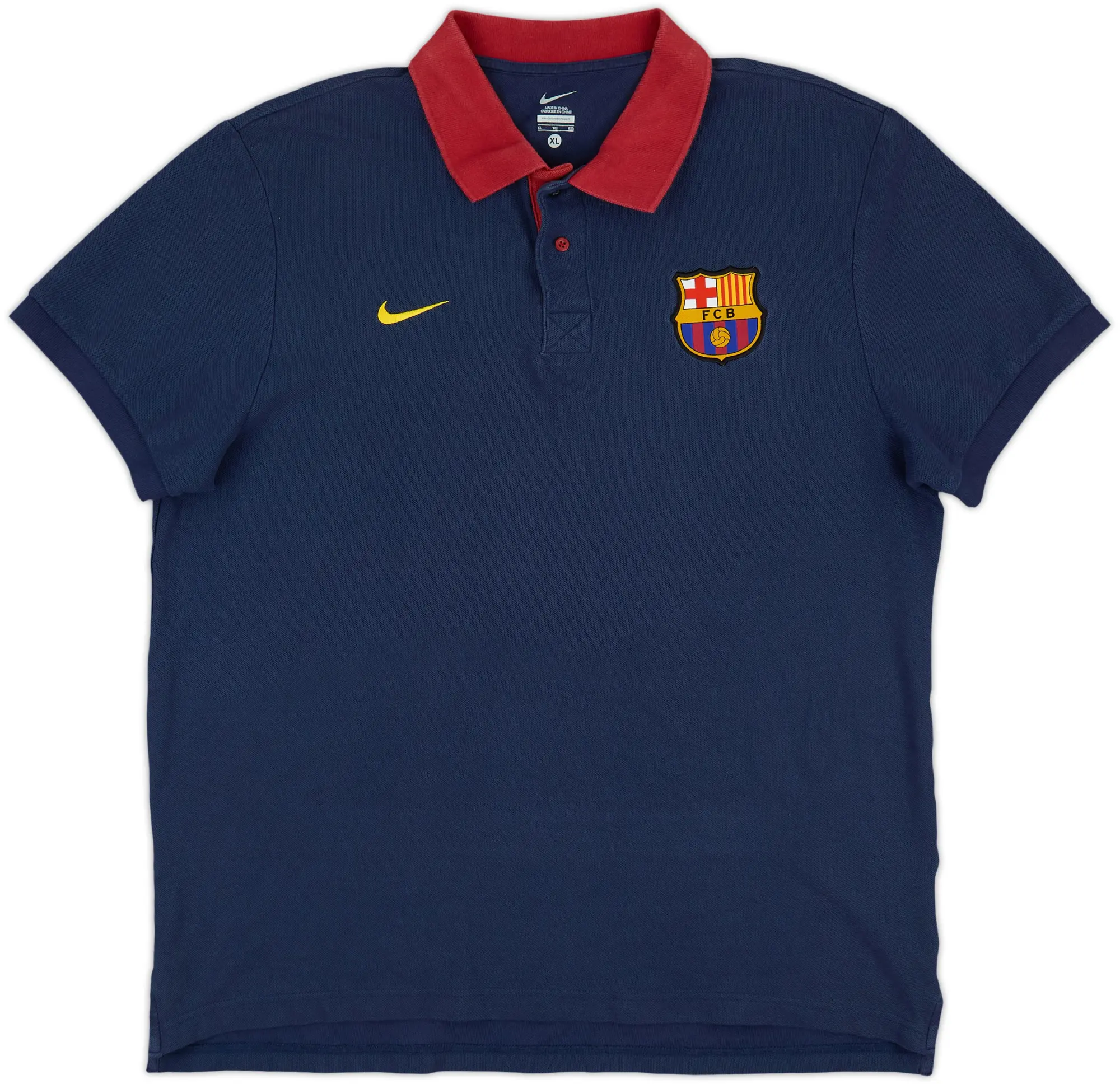 2012-13 Barcelona Nike Polo Shirt - 8/10 - (XL)