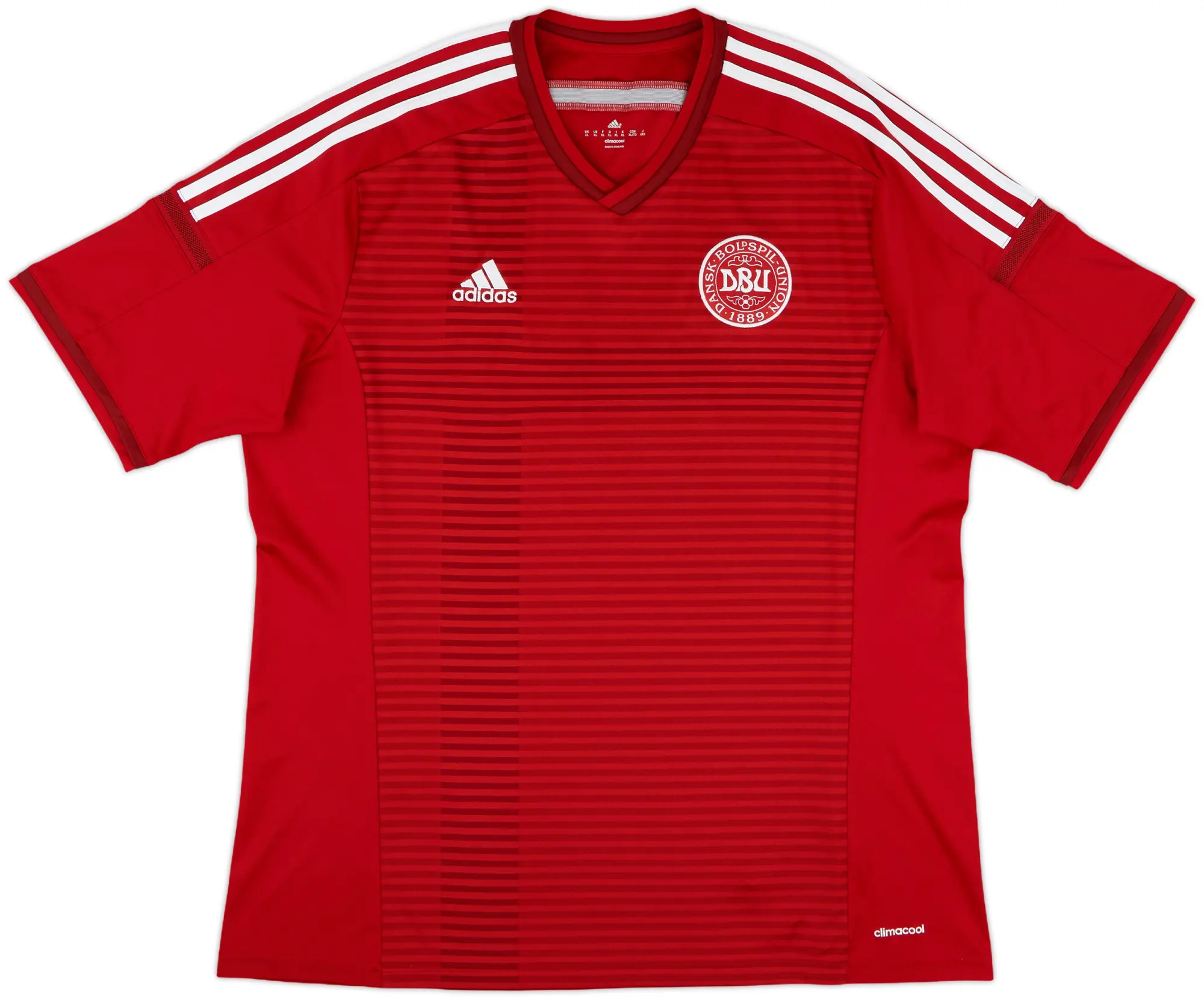 adidas Denmark Mens SS Home Shirt 2014
