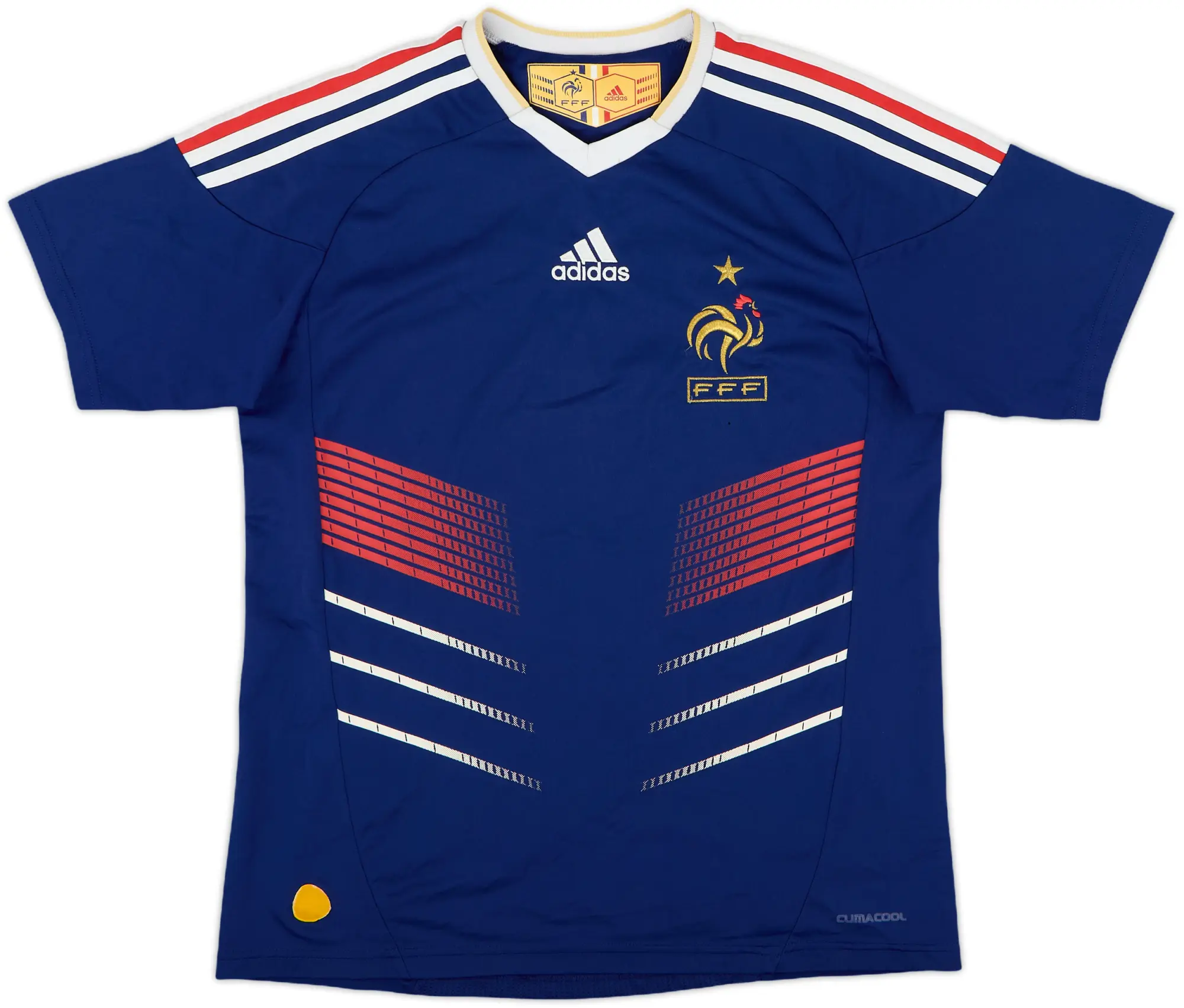 adidas France Boys SS Home Shirt 2009