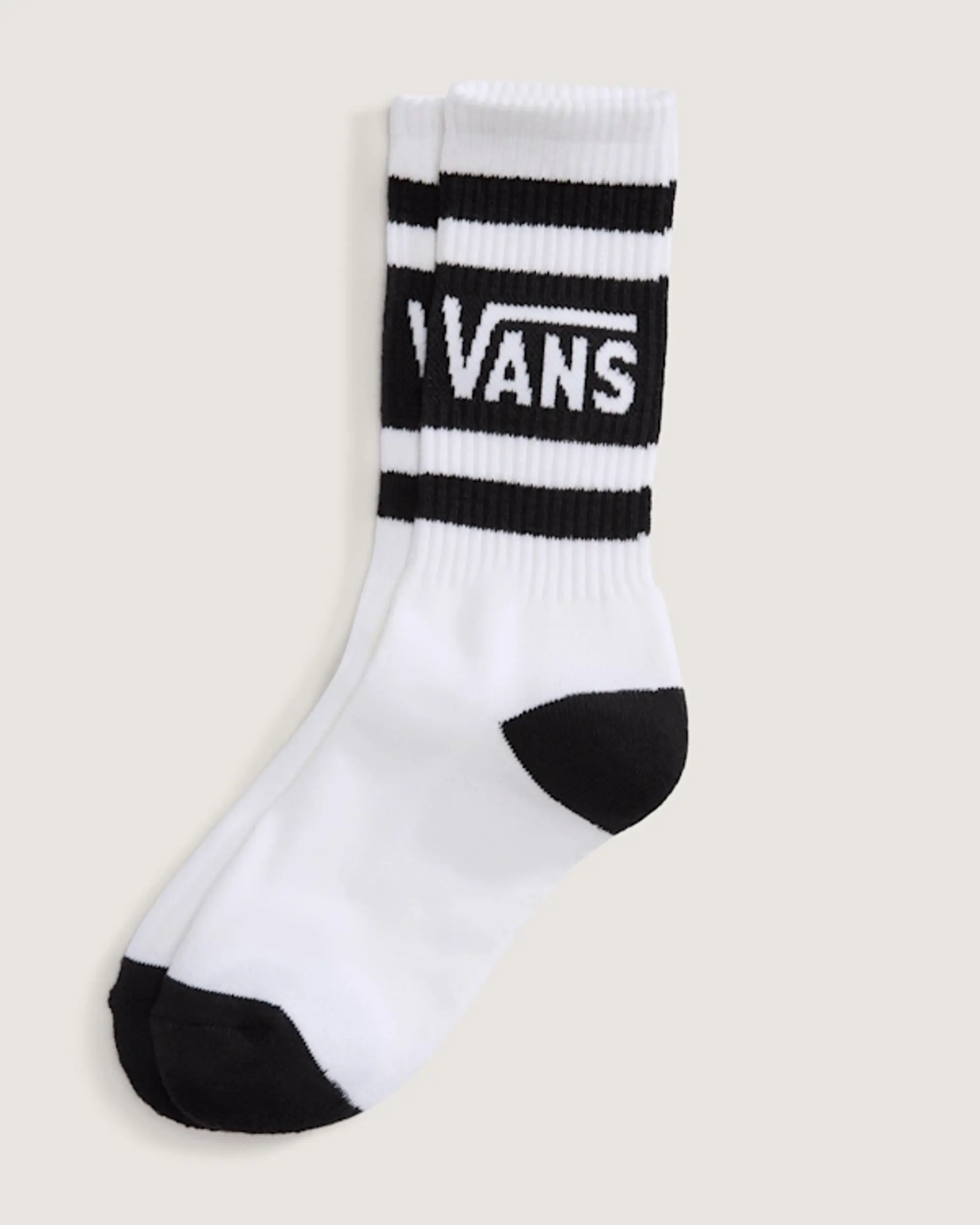 Vans - Kids Vans Drop V Crew Socks (1 Pair), Black