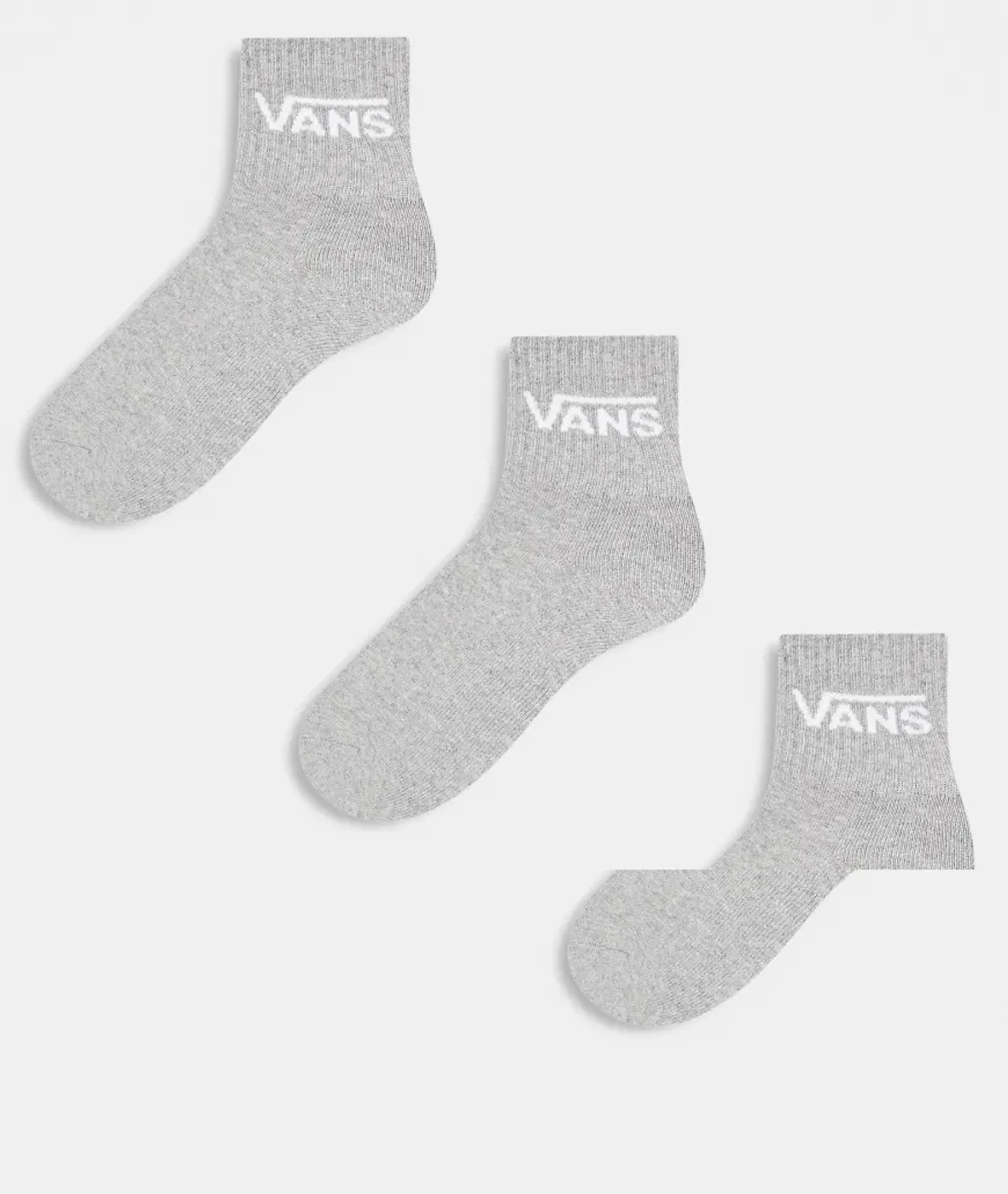 Vans - Classic Half Crew Socks (3 Pairs), Man, Grey