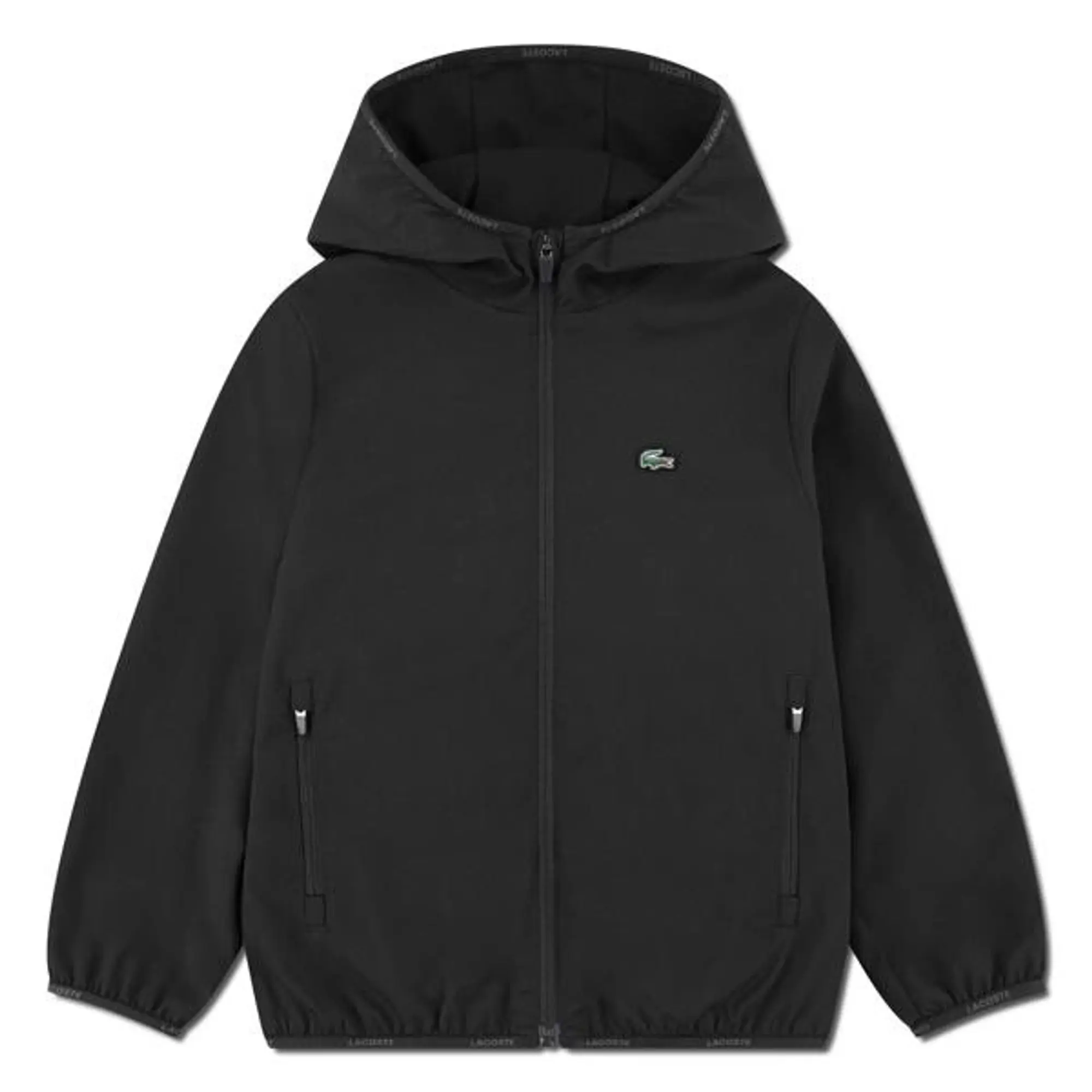 Lacoste Kids Life Croc Woven Full Zip Sweatshirt