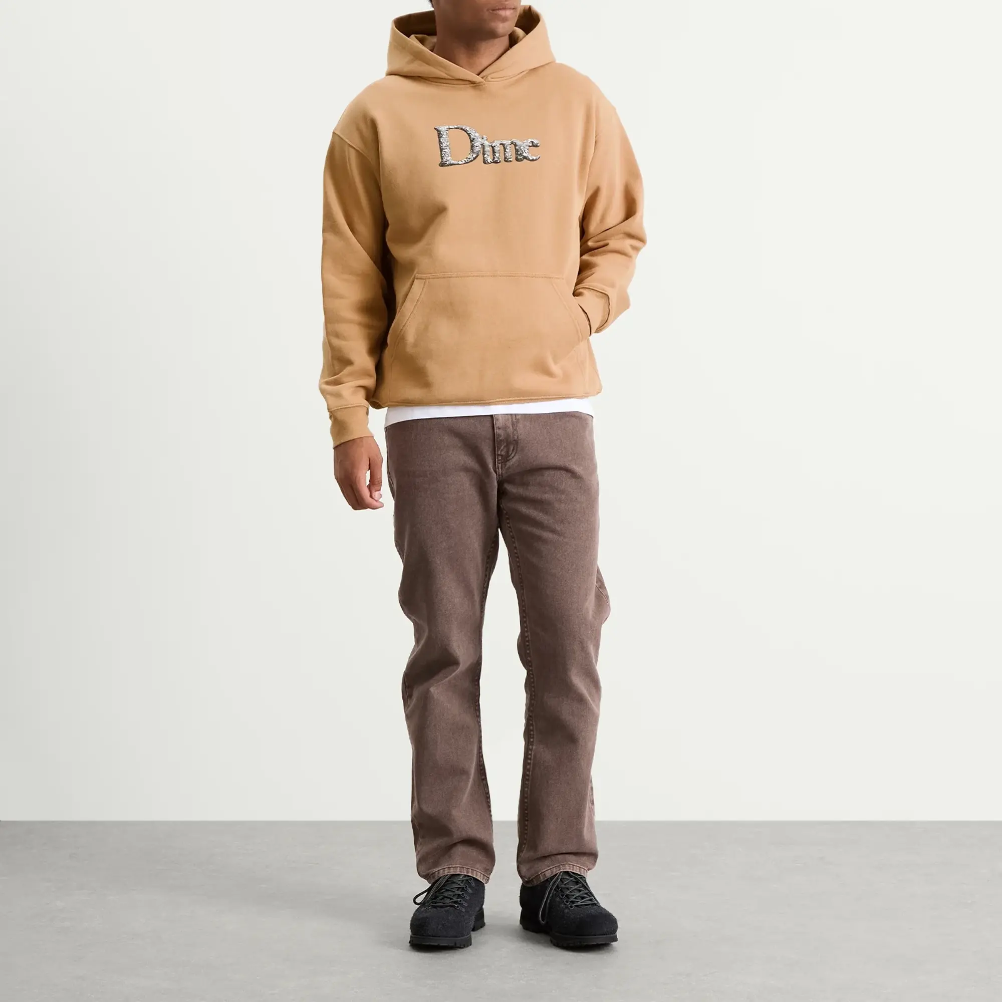 Dime Men's Classic Decoy Hoodie Hazelnut