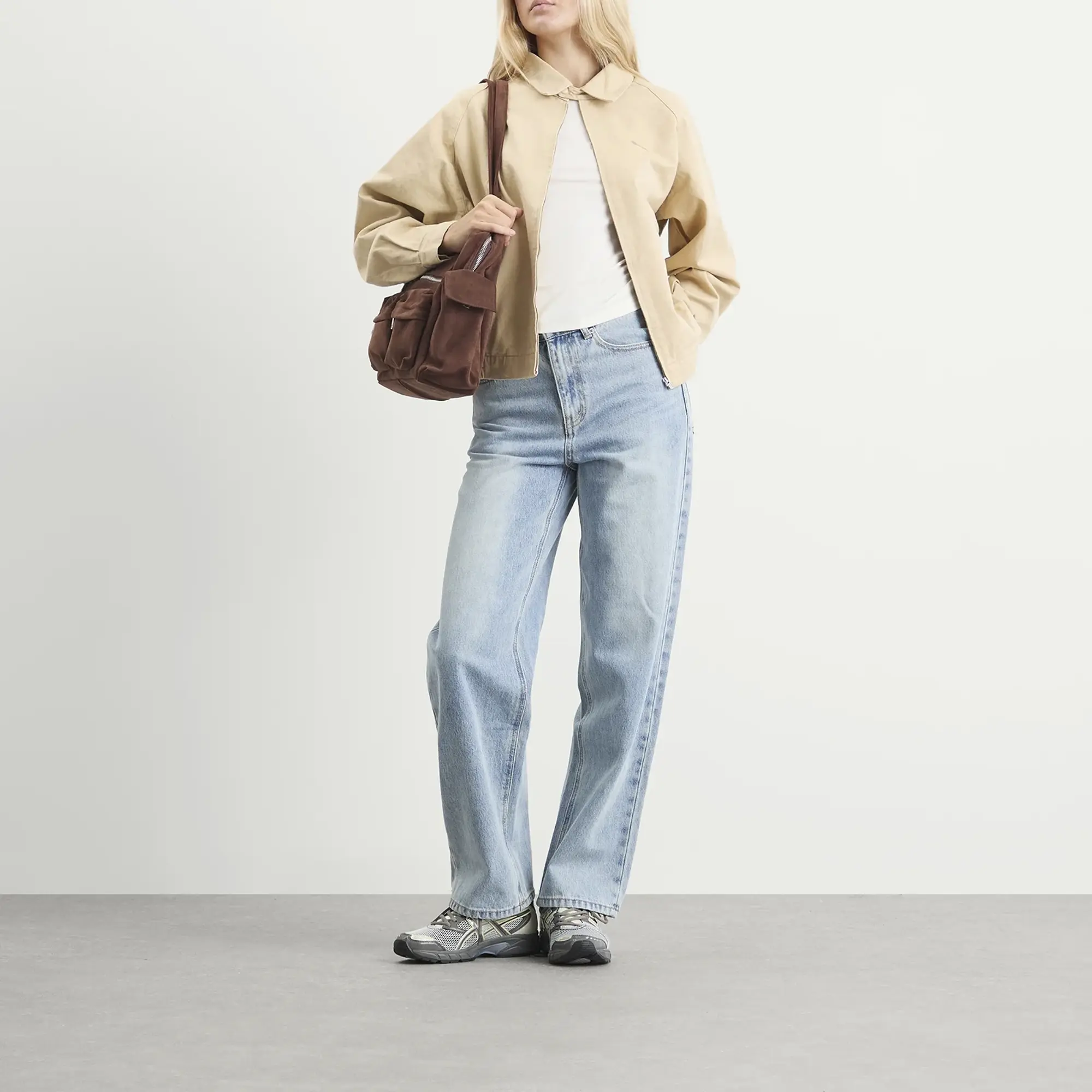 SUNDAYFRUITMARKET Women's Sun Washed Jacket Beige