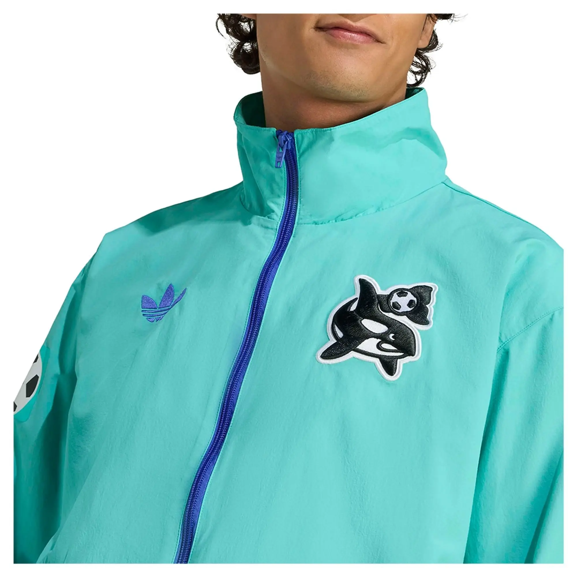 Adidas Seattle Sounders Fc Originals Anthem Full Zip Sweatshirt